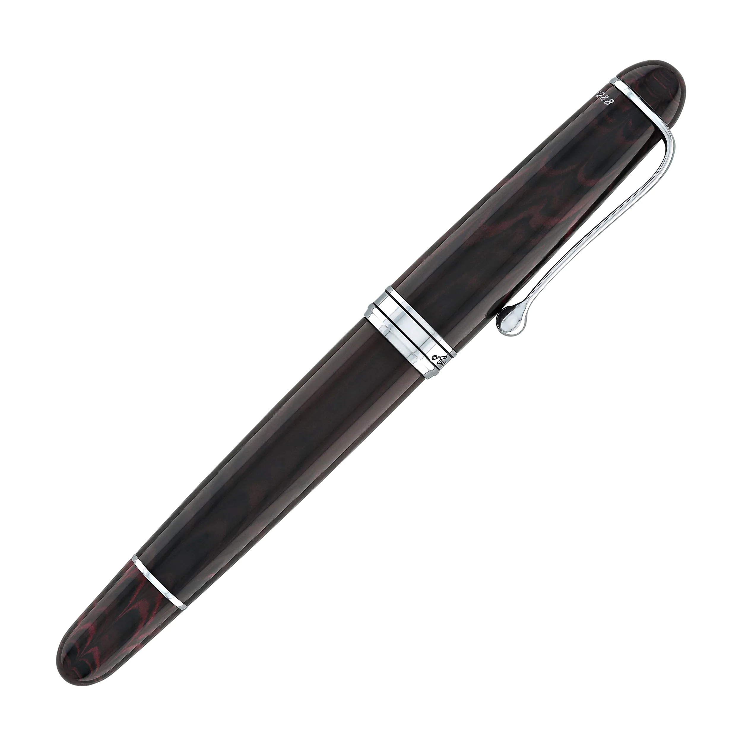 Aurora 88  Fountain Pen in Ebonite Magenta - 18K Gold - Image 7