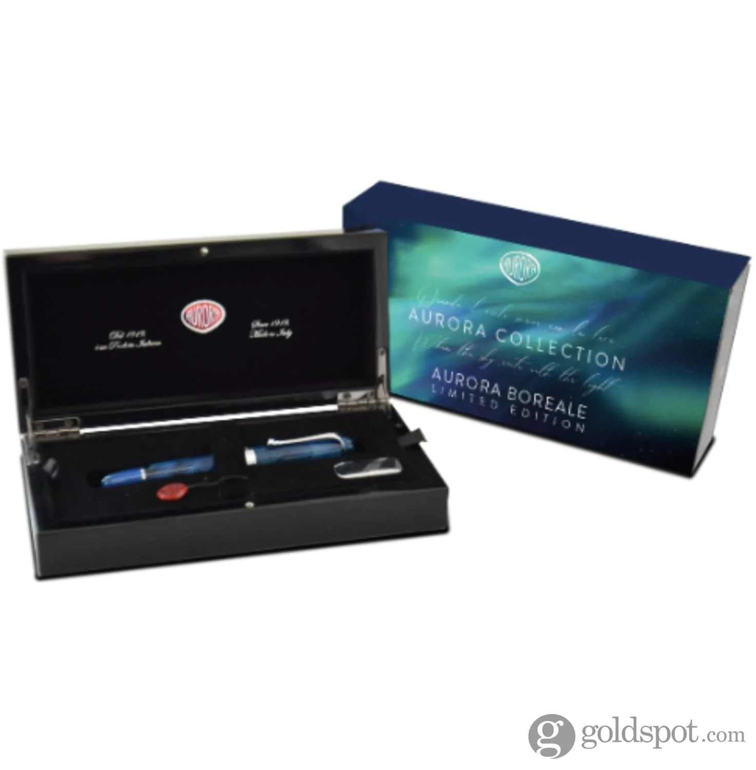 Aurora 888 Fountain Pen in Boreale - 18K Gold - Limited Edition - Image 2
