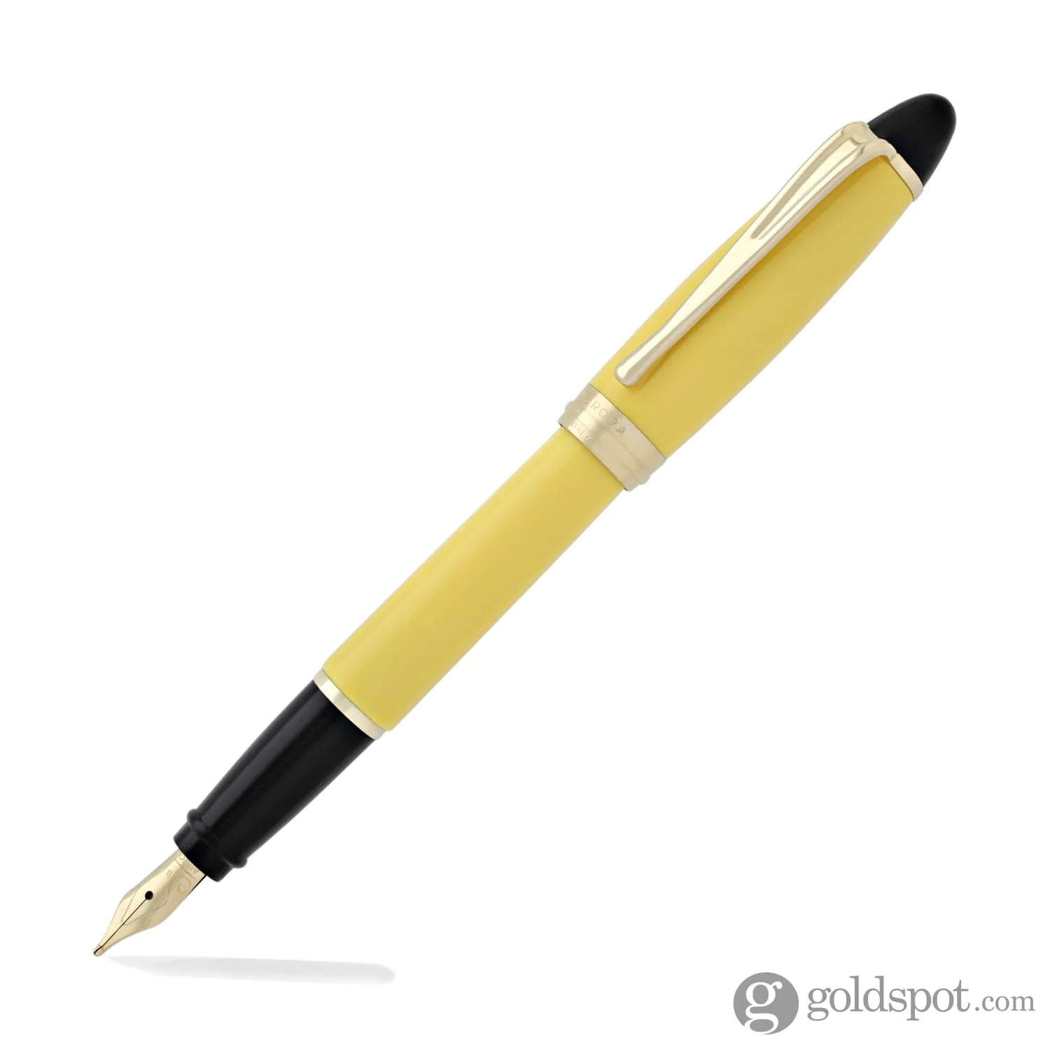 Aurora Ipsilon Fountain Pen in Yellow - Image 2