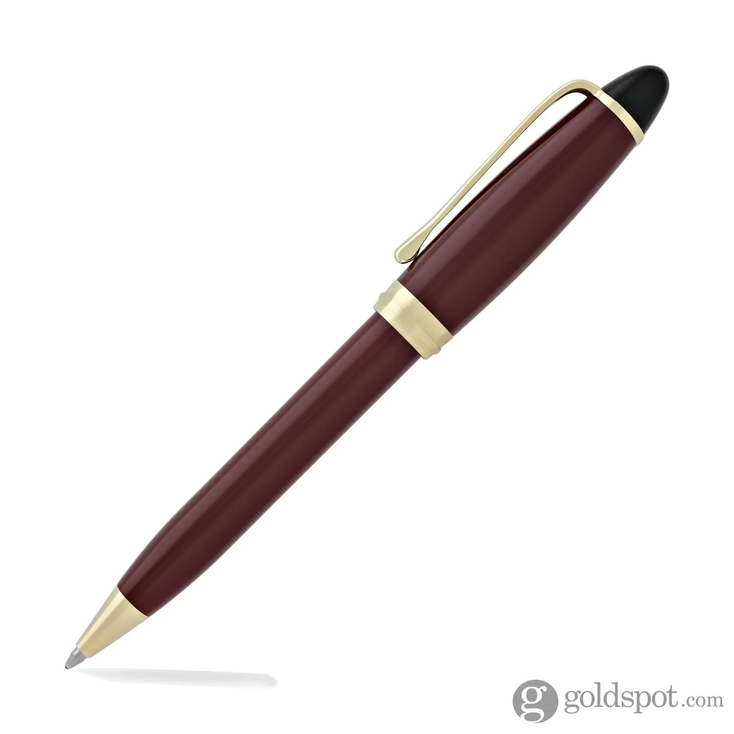 Aurora Ipsilon Resin Ballpoint Pen in Resin Bordeaux - Image 3