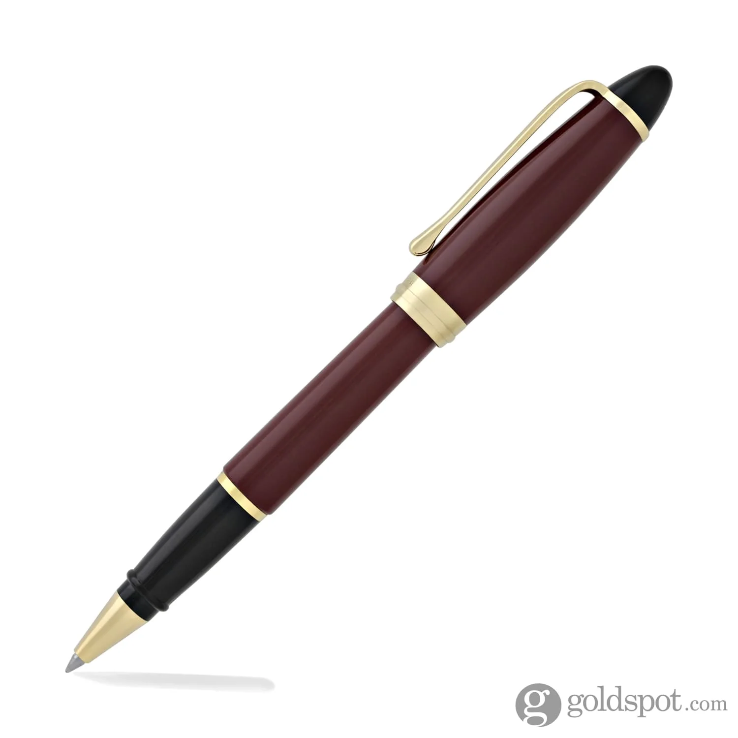 Aurora Ipsilon Rollerball Pen in Bordeaux - Image 3