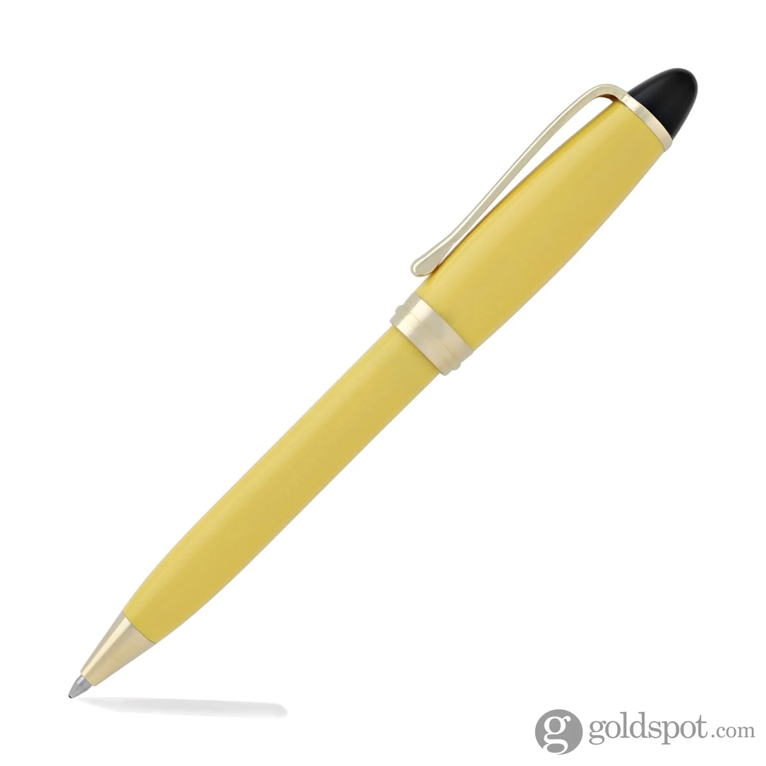 Aurora Ipsilon Ballpoint Pen in Resin Yellow - Image 3