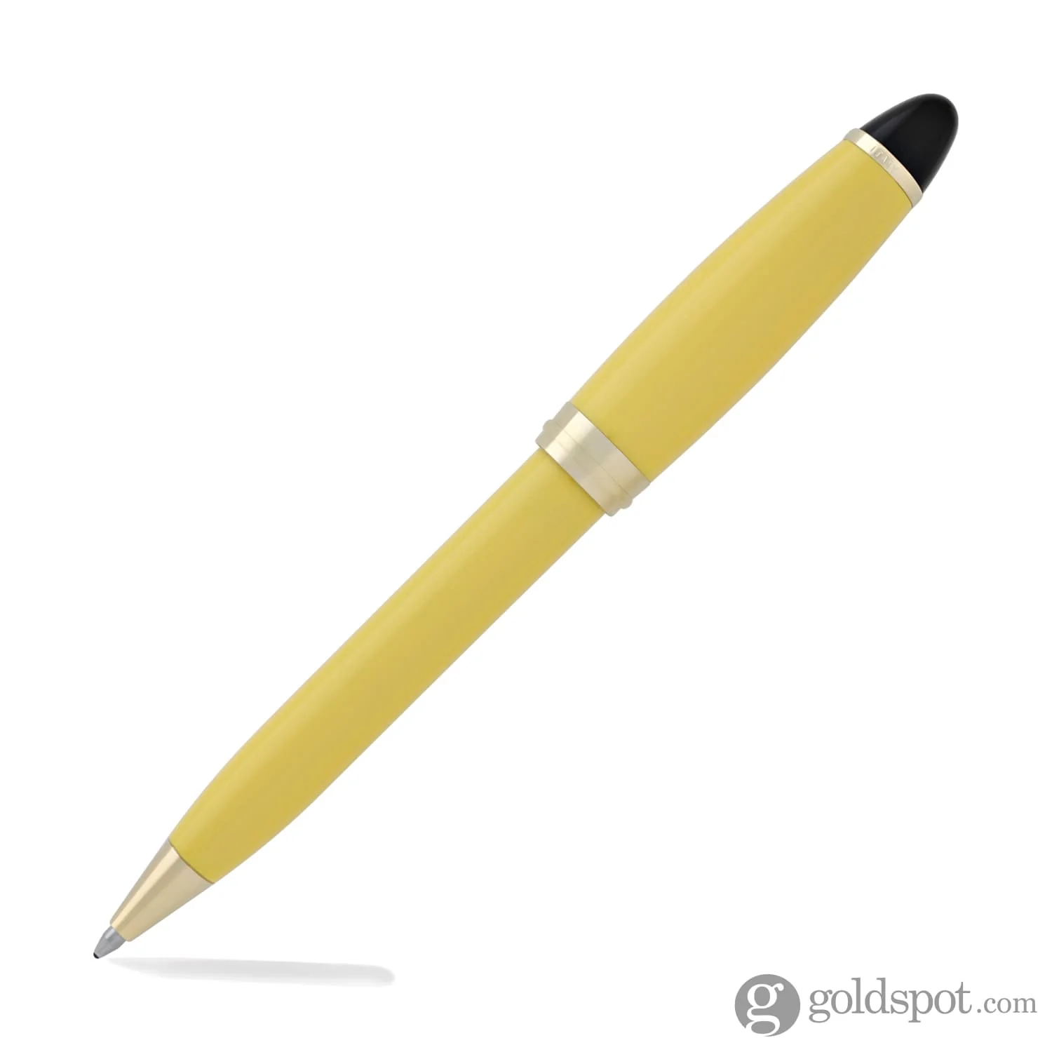 Aurora Ipsilon Ballpoint Pen in Resin Yellow - Image 4
