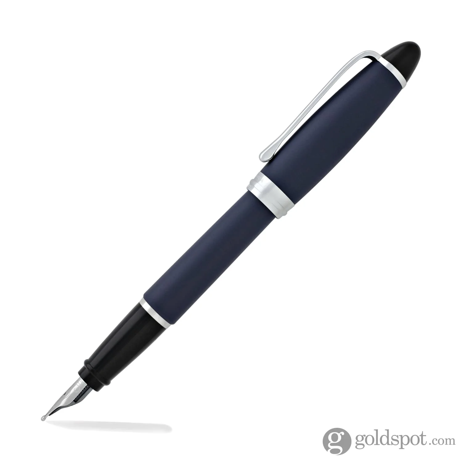 Aurora Ipsilon Satin Fountain Pen in Blue - Image 3