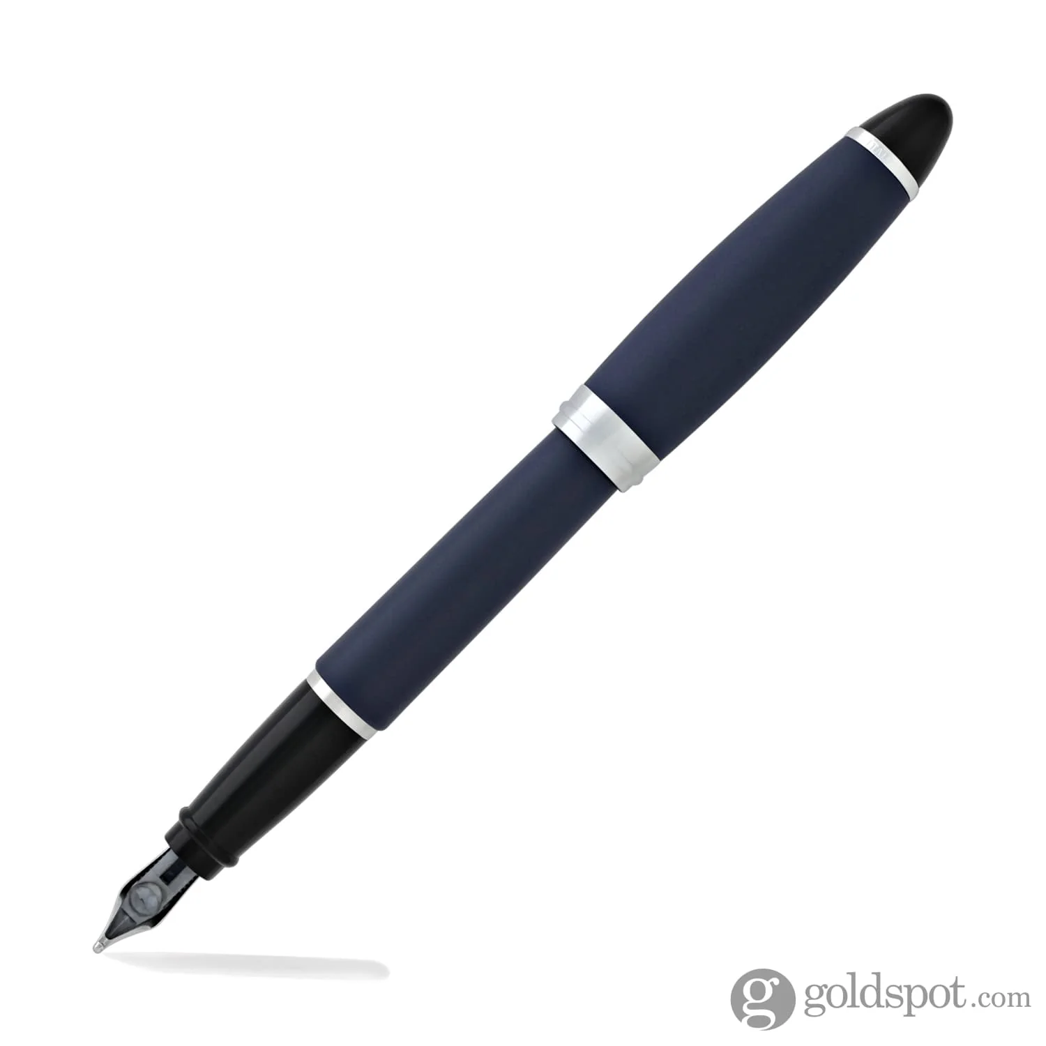 Aurora Ipsilon Satin Fountain Pen in Blue - Image 4