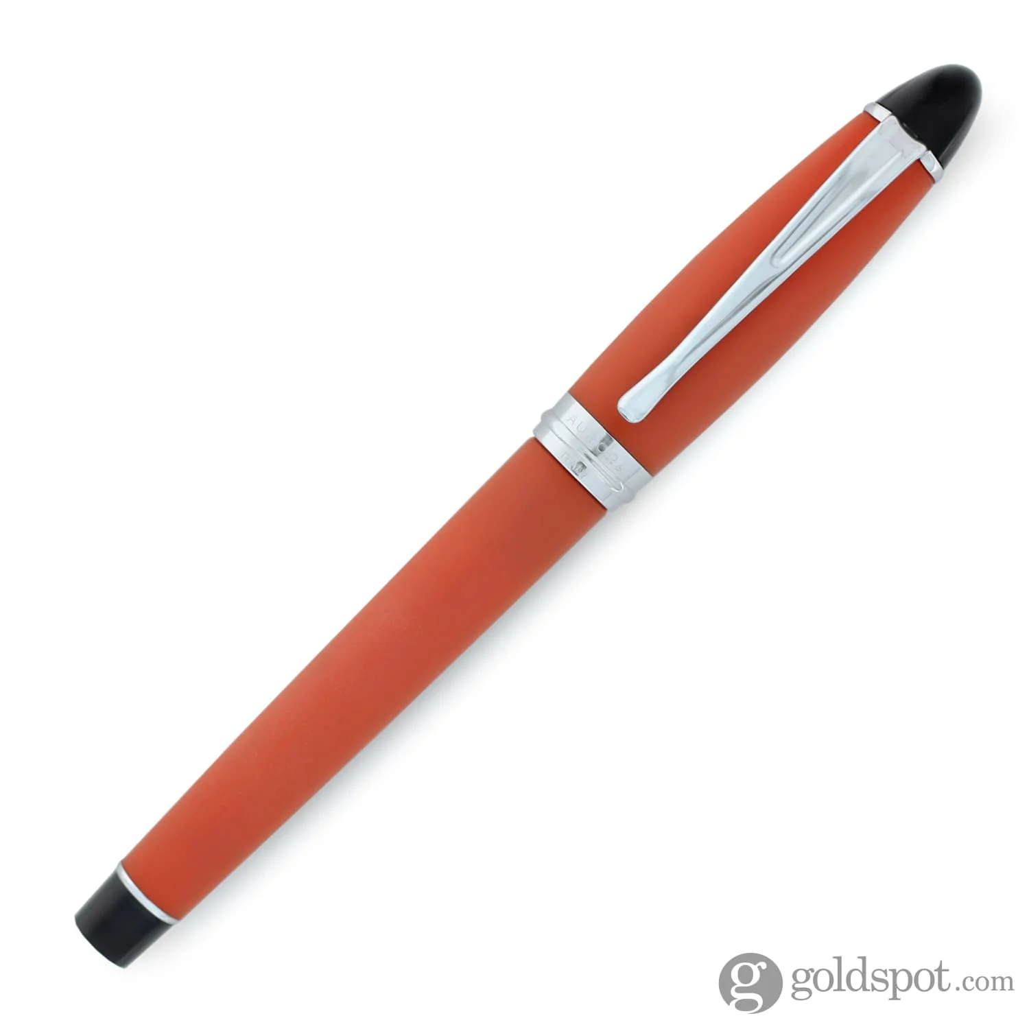 Aurora Ipsilon Satin Fountain Pen in Orange - Image 2