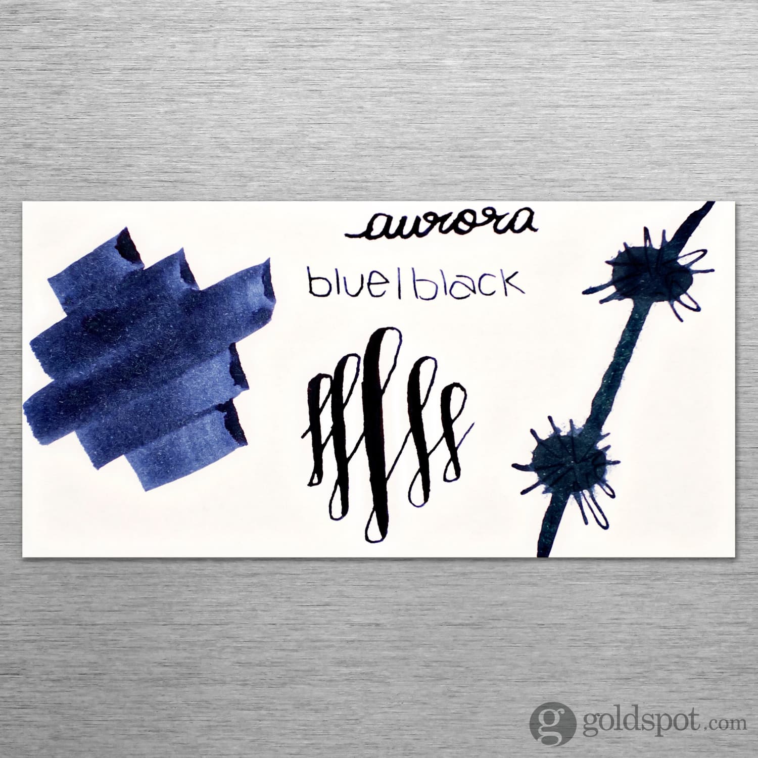 Aurora Bottled Ink in Blue Black - 45 mL - Image 2
