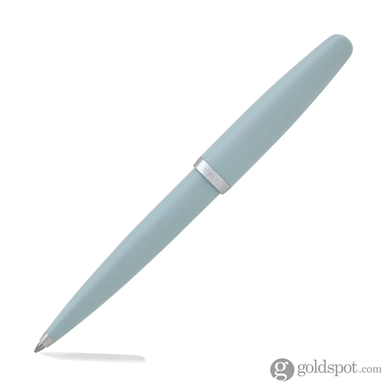 Aurora Style Gemstone Ballpoint Pen in Aquamarine - Image 4
