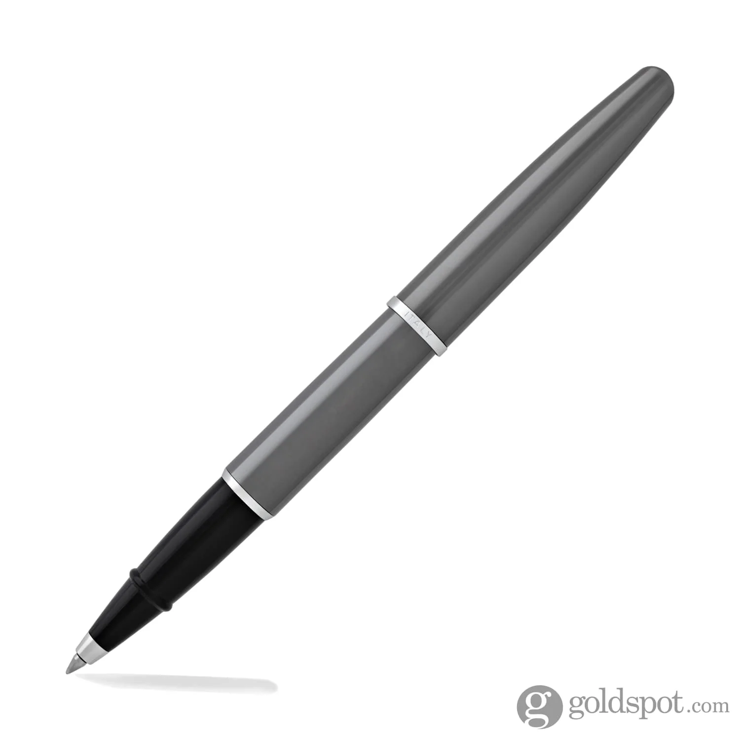 Aurora Style Lacquer Rollerball Pen in Shiny Gunmetal - Image 4