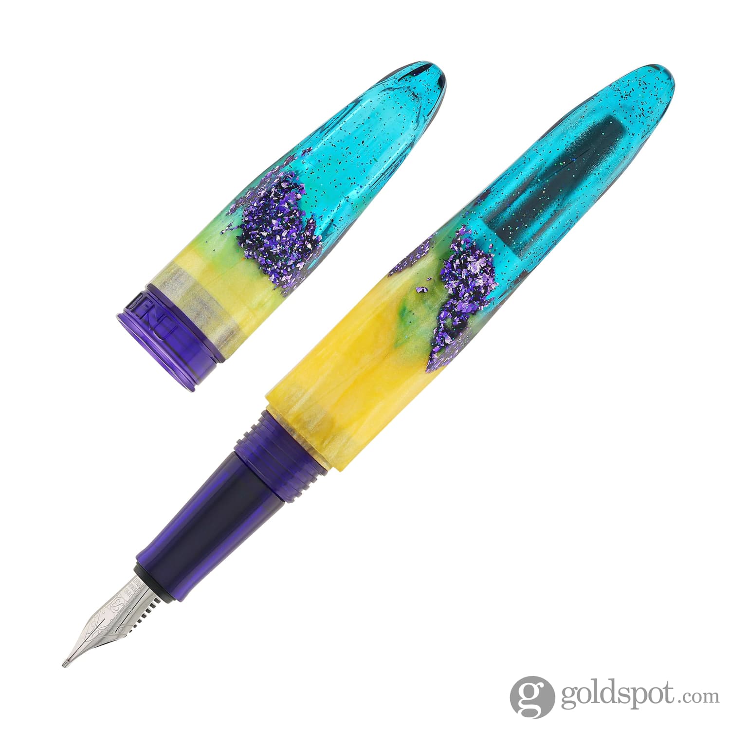 Benu Briolette Fountain Pen in Tropicana - Image 3