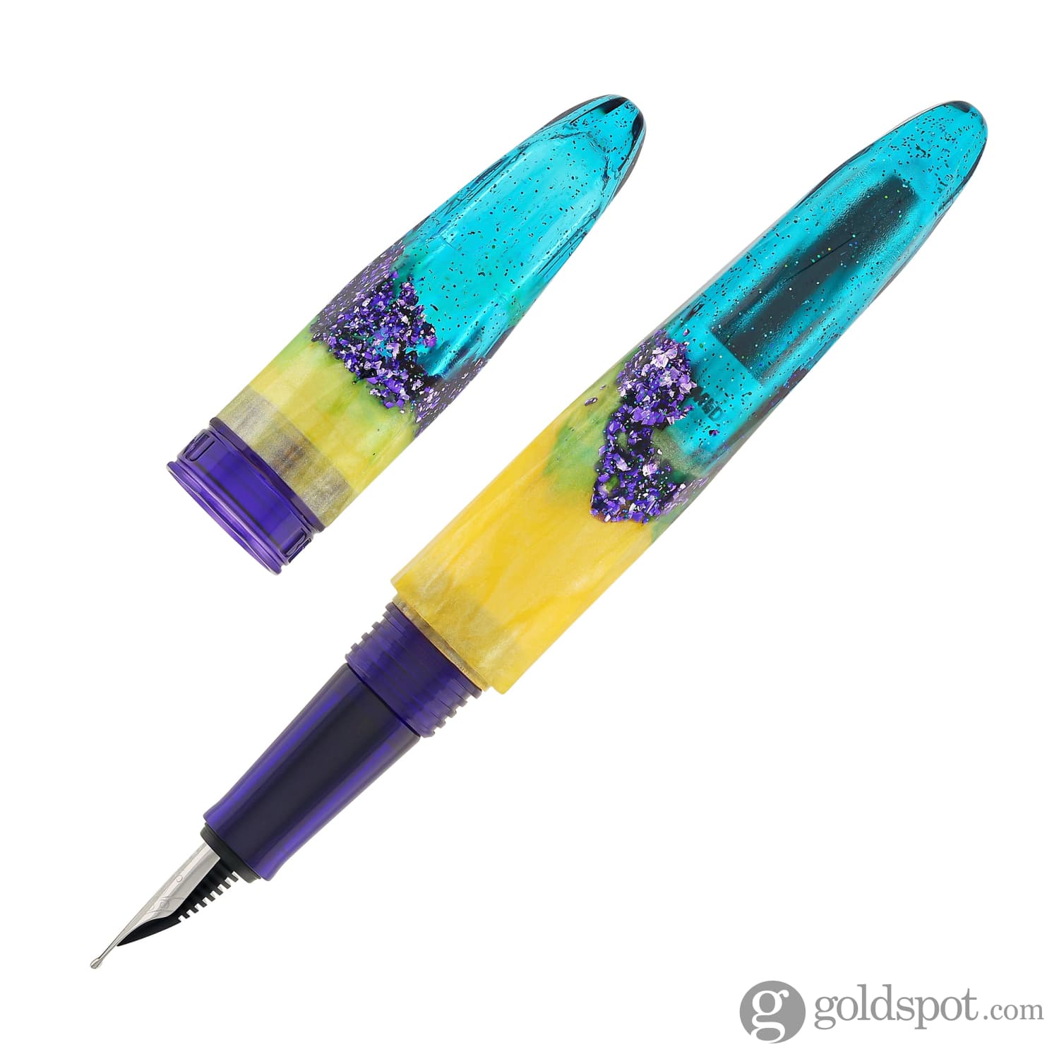 Benu Briolette Fountain Pen in Tropicana - Image 4