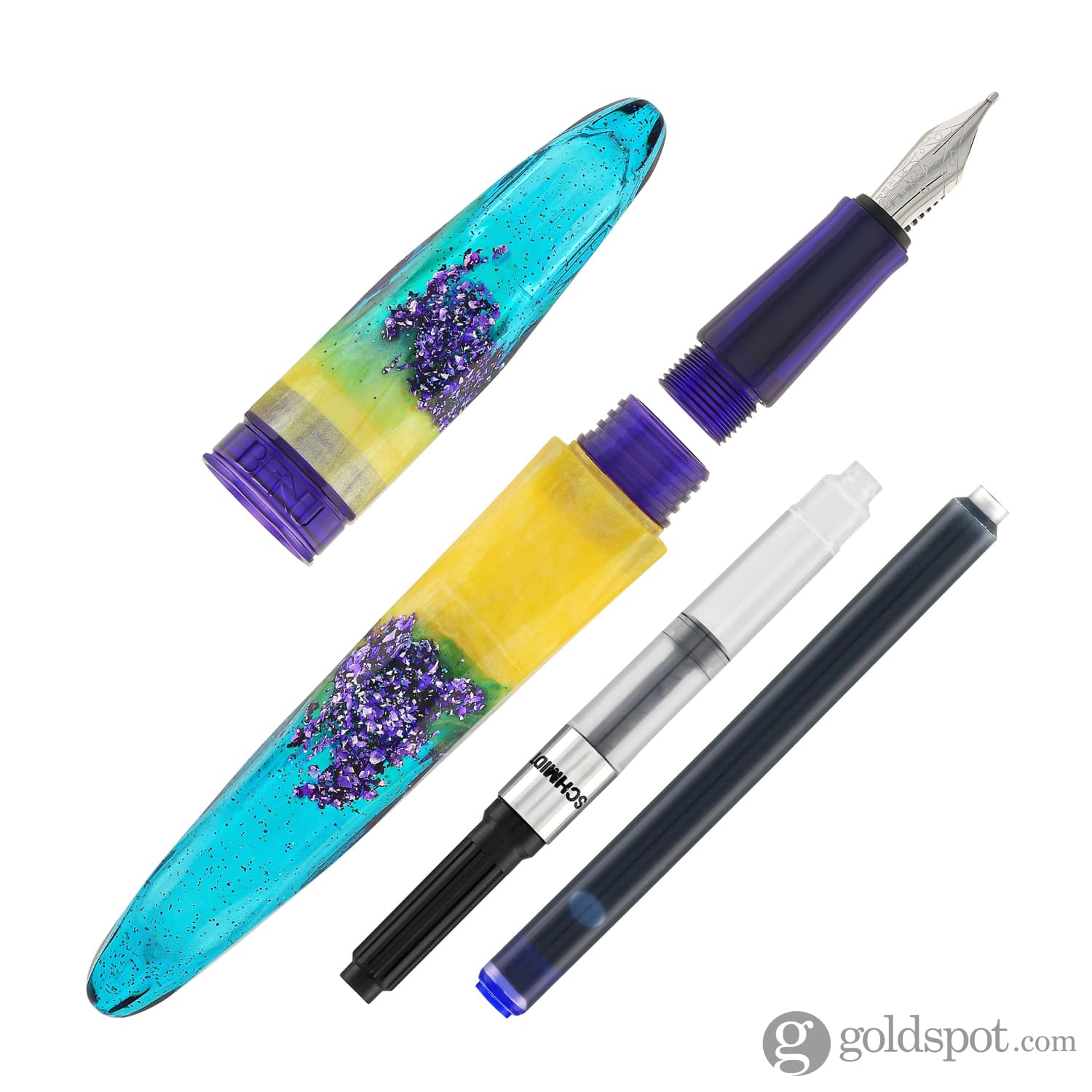 Benu Briolette Fountain Pen in Tropicana - Image 5