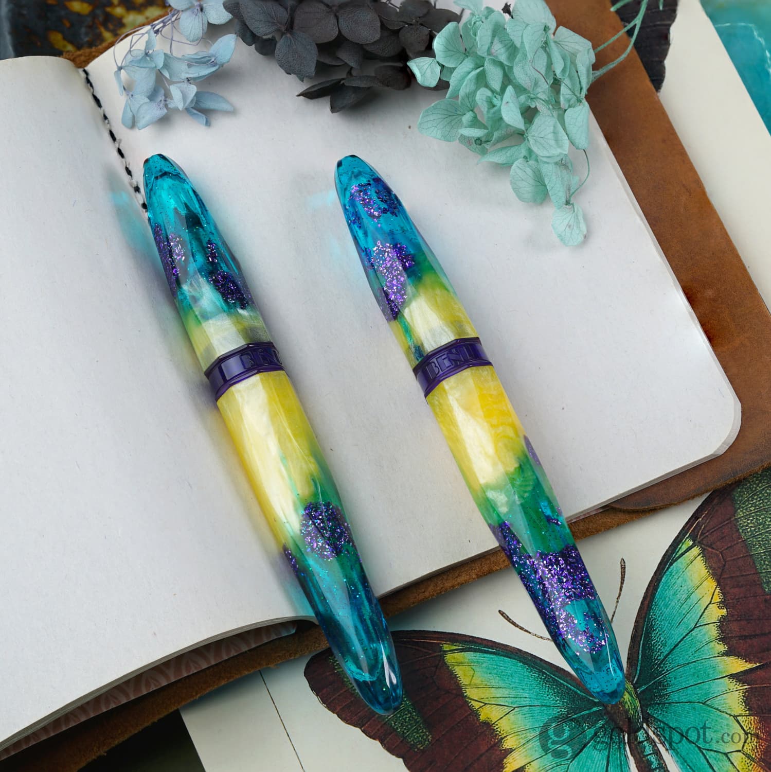Benu Briolette Fountain Pen in Tropicana - Image 7
