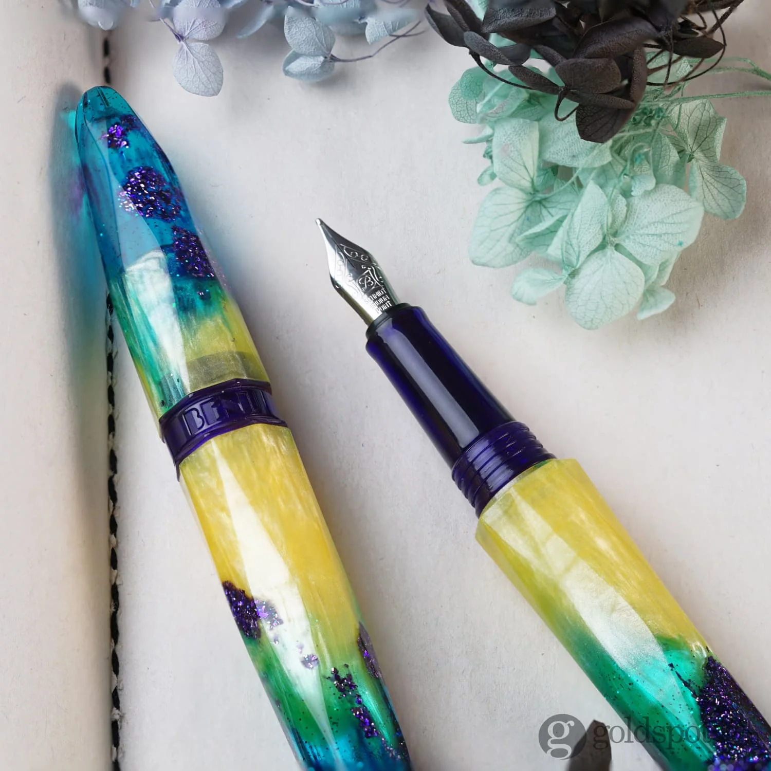 Benu Briolette Fountain Pen in Tropicana - Image 9
