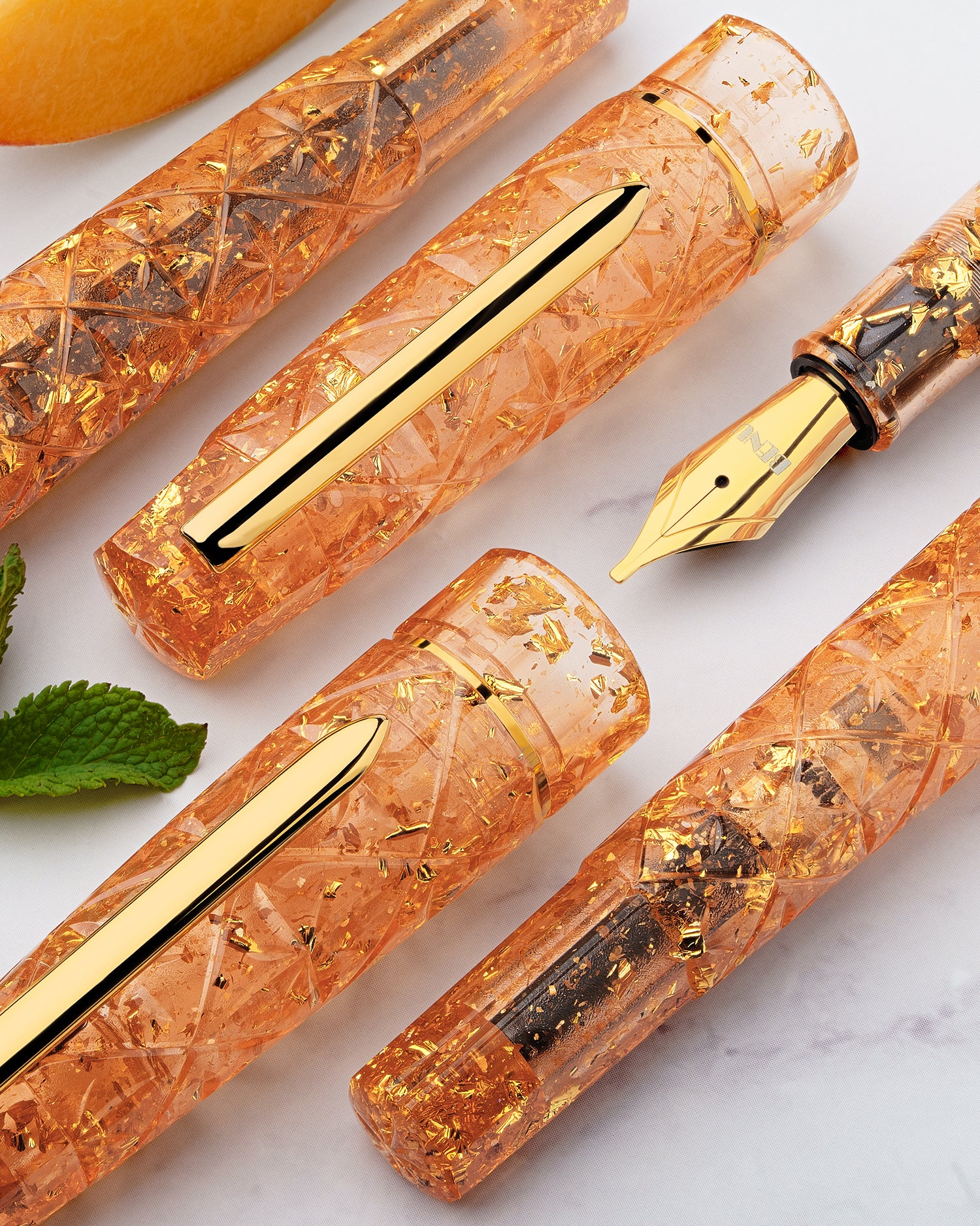Benu Cocktail Hour Fountain Pen in Bellini - Image 3