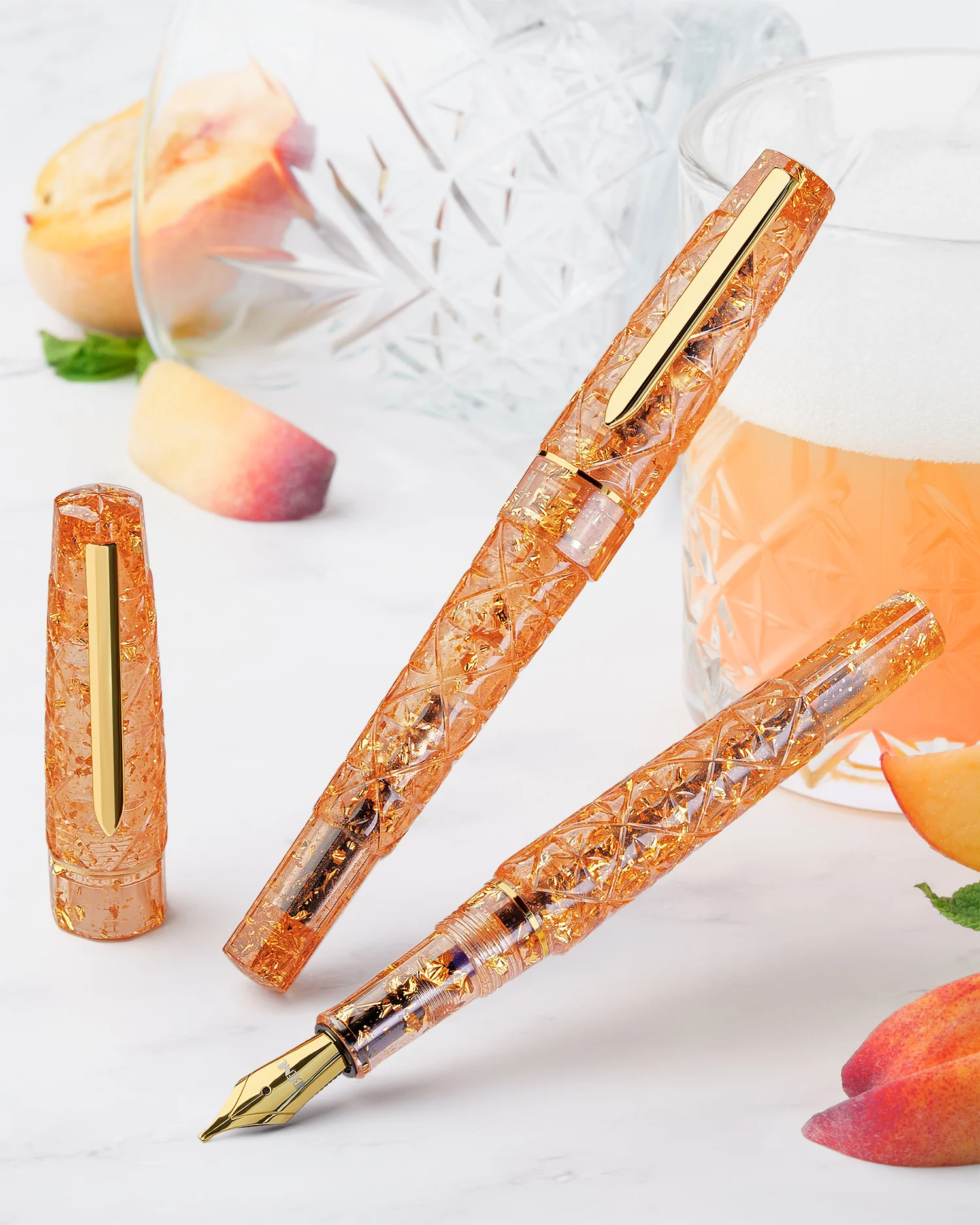 Benu Cocktail Hour Fountain Pen in Bellini - Image 4