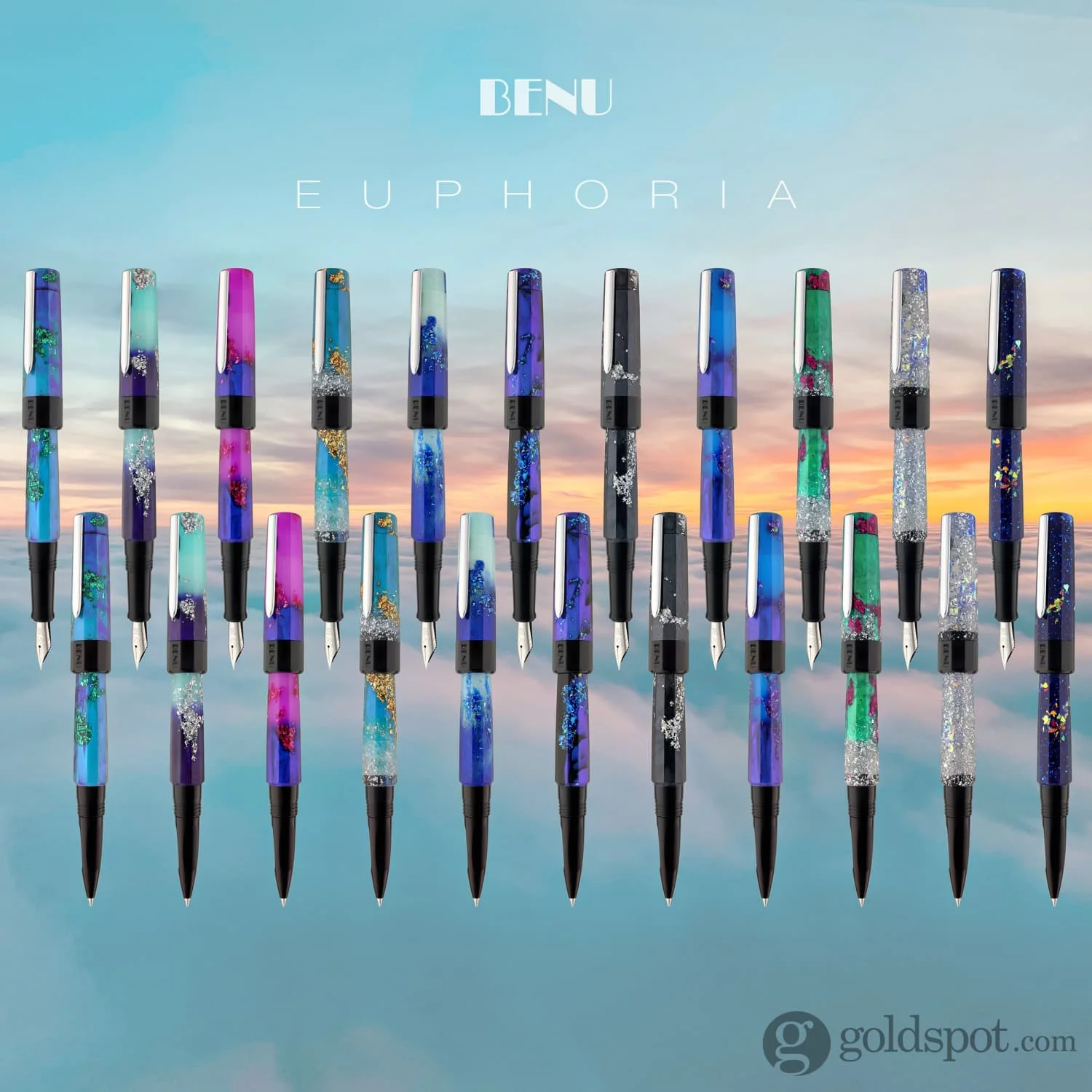 Benu Euphoria Fountain Pen in Bora Bora - Image 10