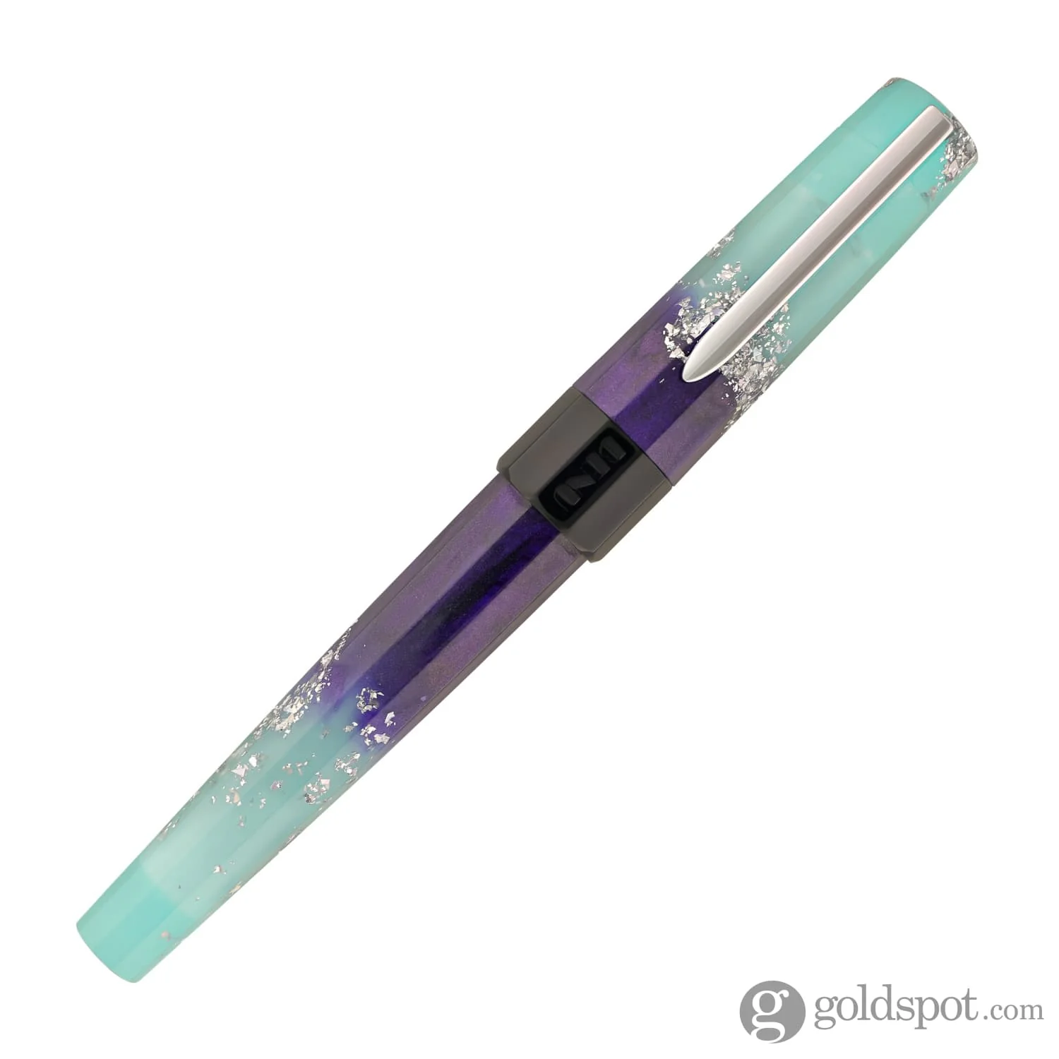 Benu Euphoria Fountain Pen in Ocean Breeze (Blue Glow) - Image 4
