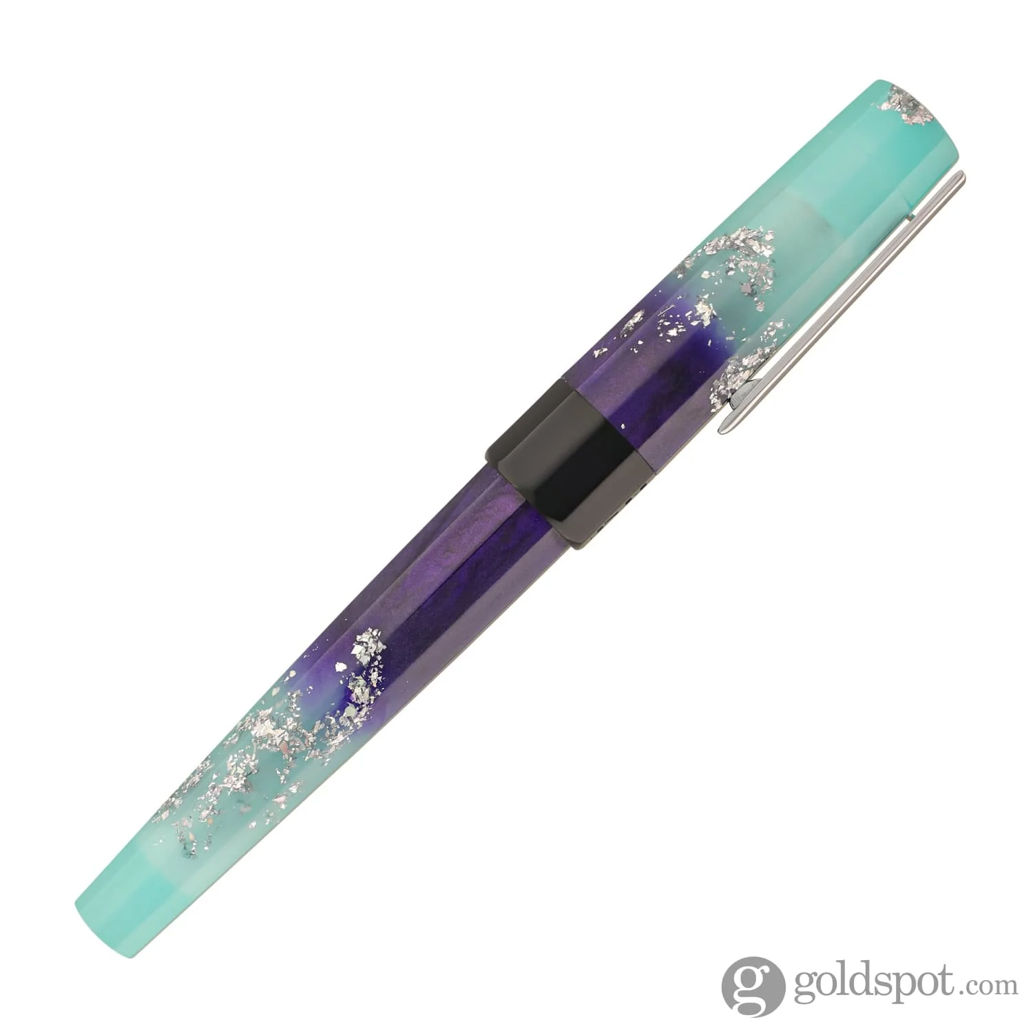 Benu Euphoria Fountain Pen in Ocean Breeze (Blue Glow) - Image 6