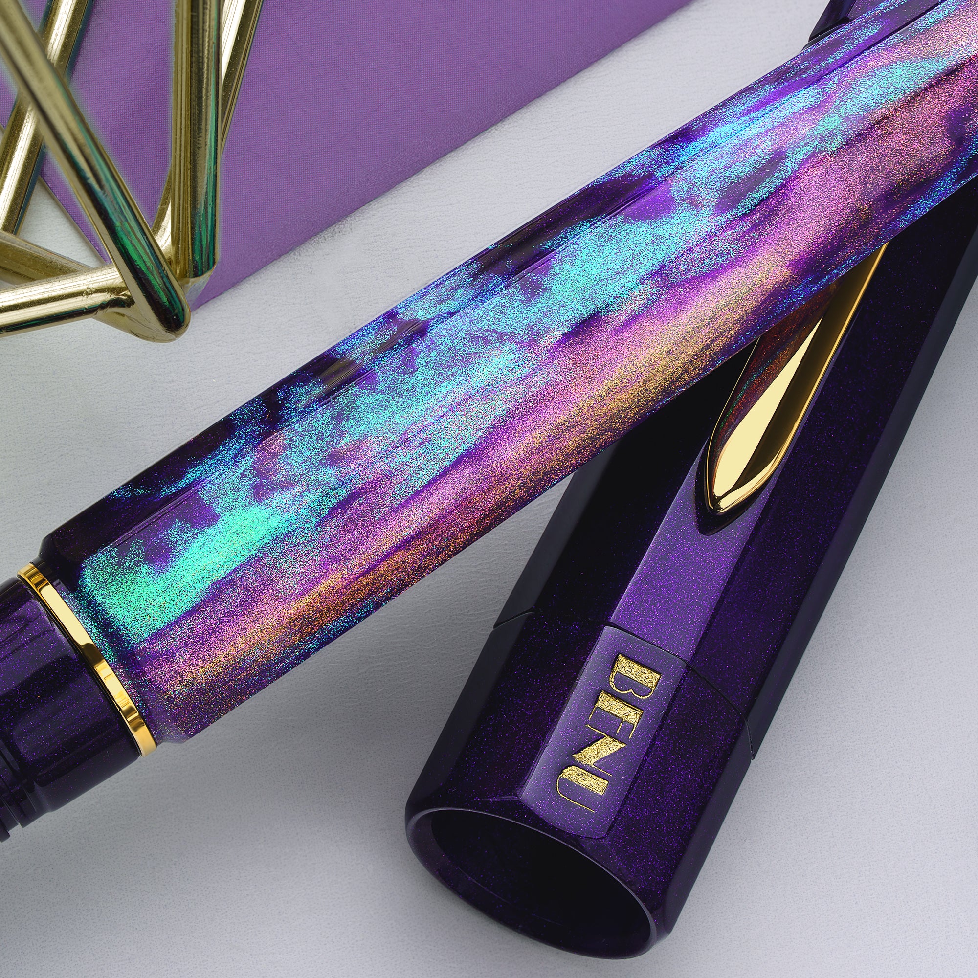 Benu Euphoria Fountain Pen in Opera - Image 12