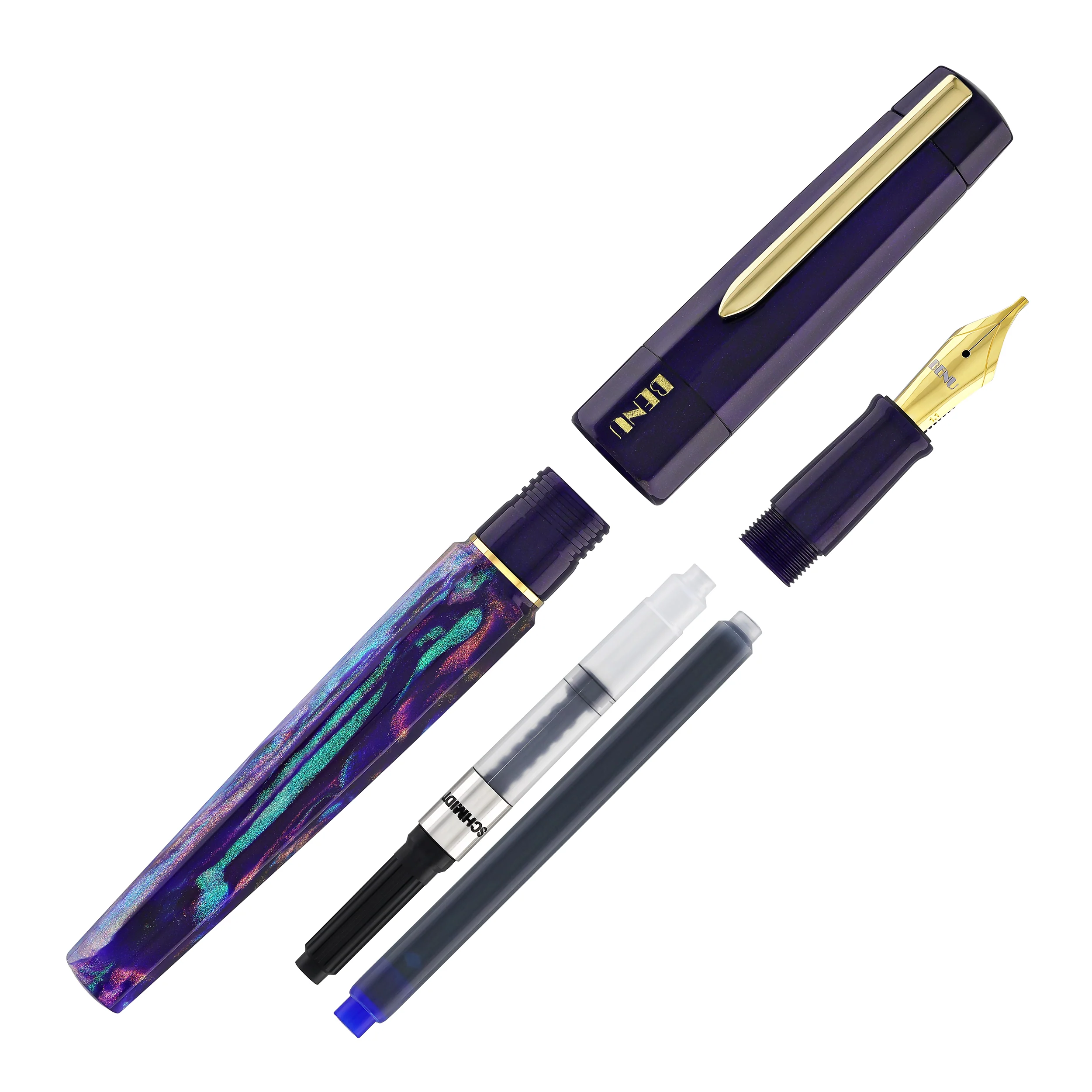 Benu Euphoria Fountain Pen in Opera - Image 7