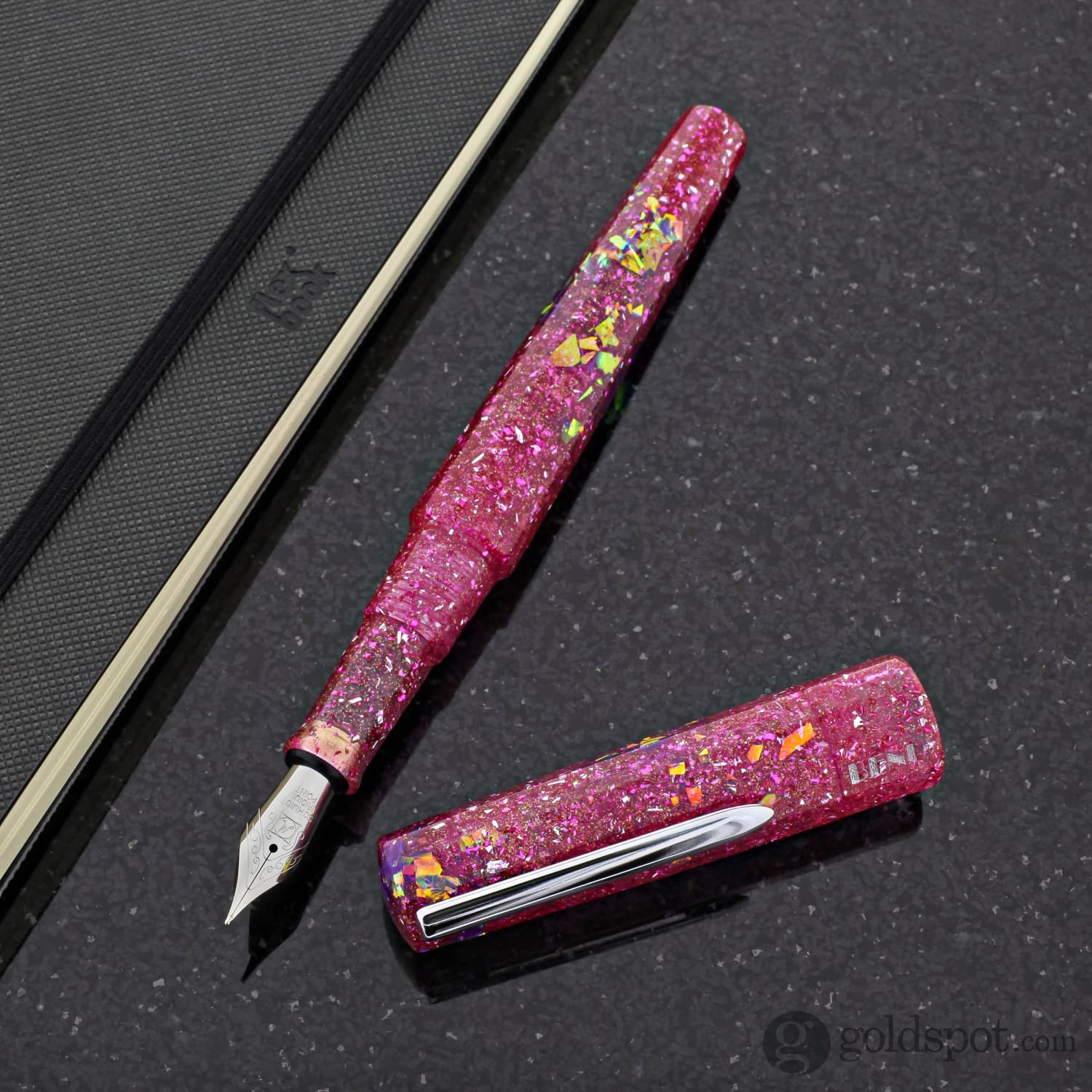 Benu Euphoria Fountain Pen in Pink Champagne - Image 10