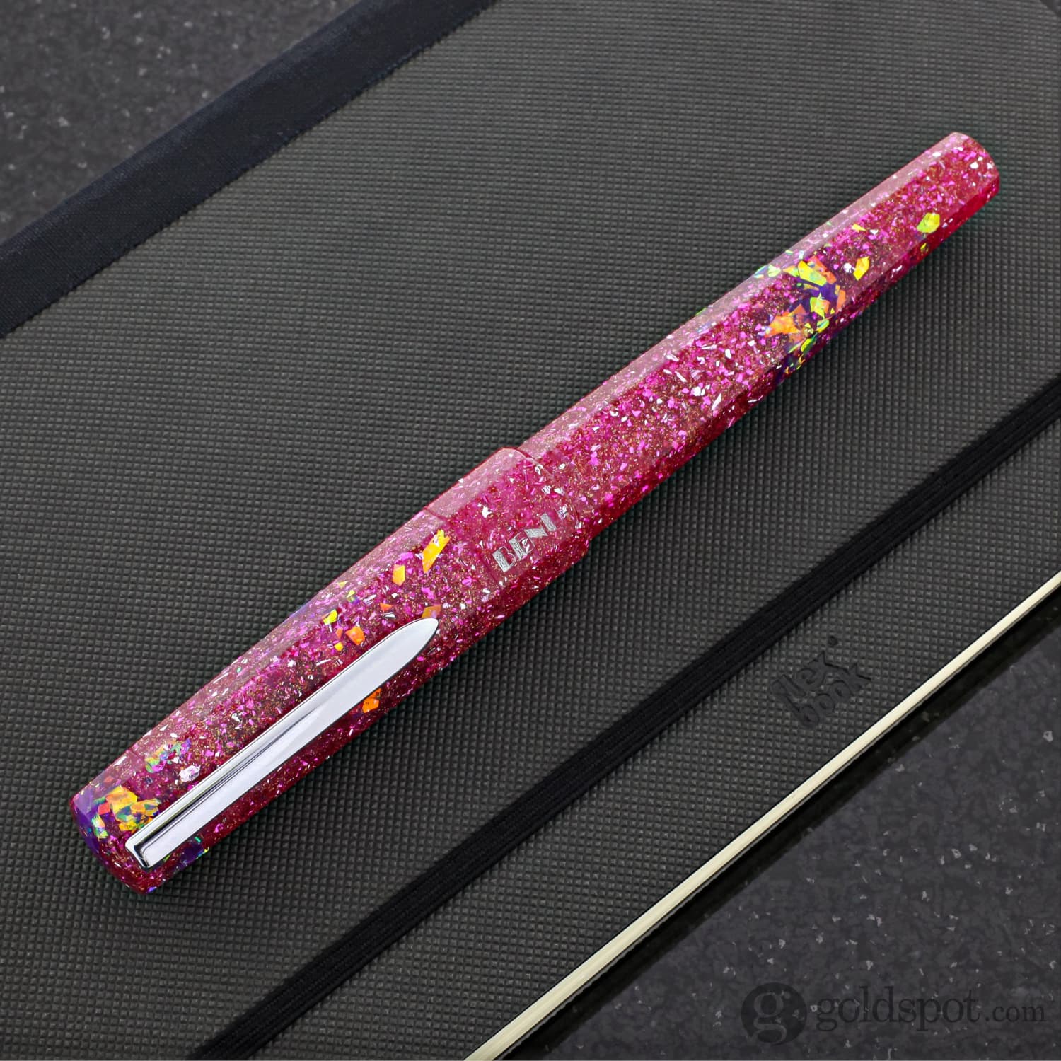 Benu Euphoria Fountain Pen in Pink Champagne - Image 11
