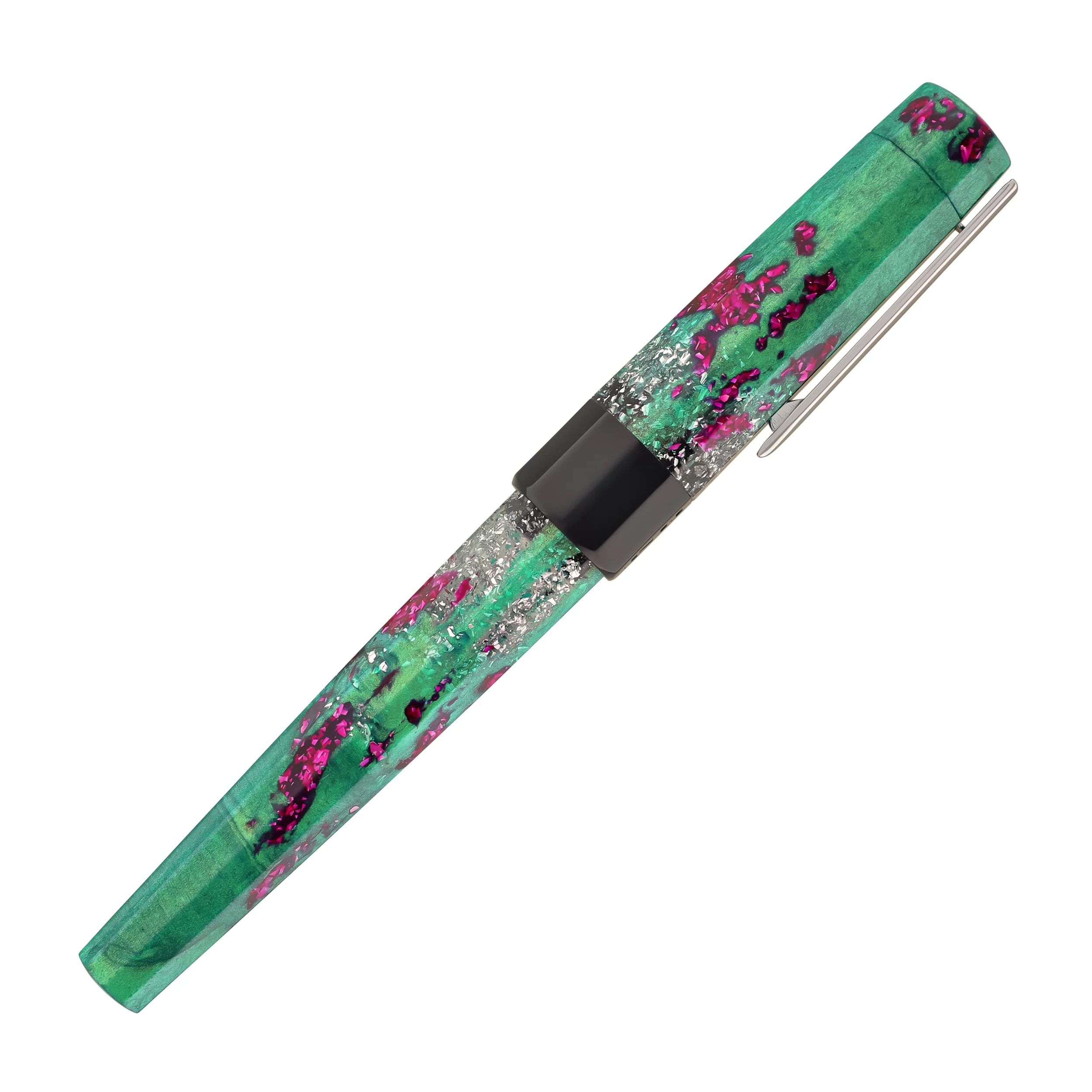 Benu Euphoria Fountain Pen in Pink Guava - Image 6