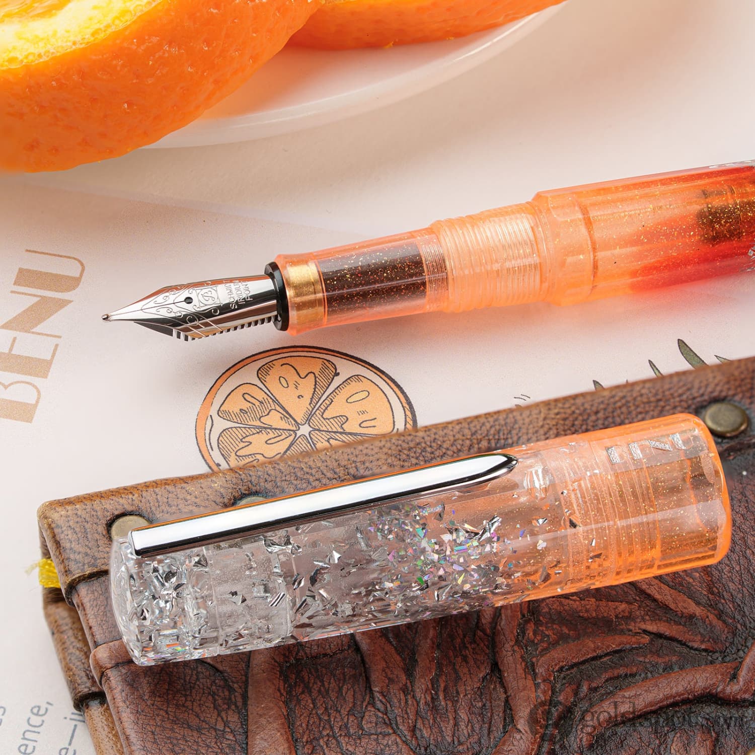 Benu Euphoria Fountain Pen in Summer Spritz - LBA Exclusive - Image 9