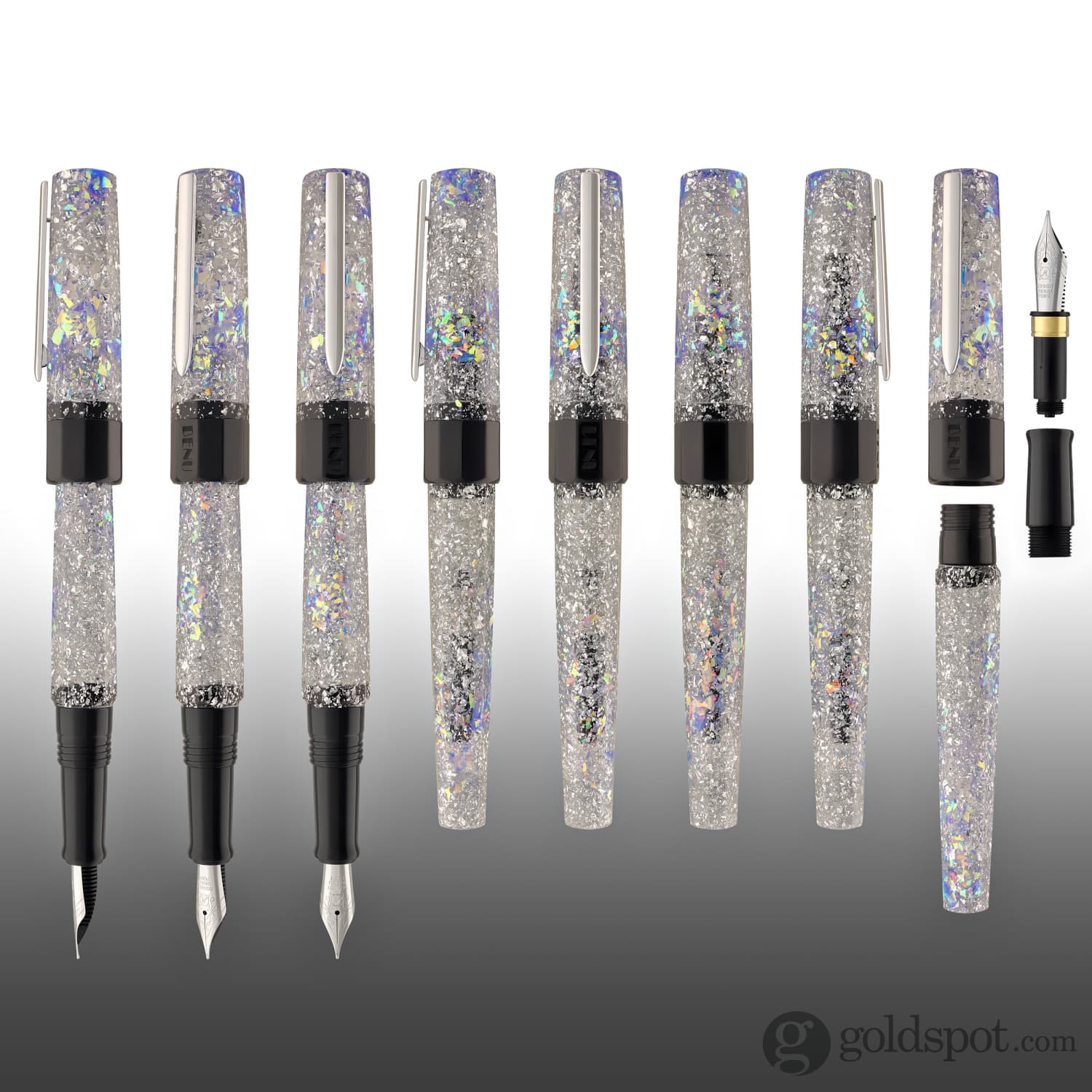 Benu Euphoria Fountain Pen in Vodka on the Rocks - Image 8