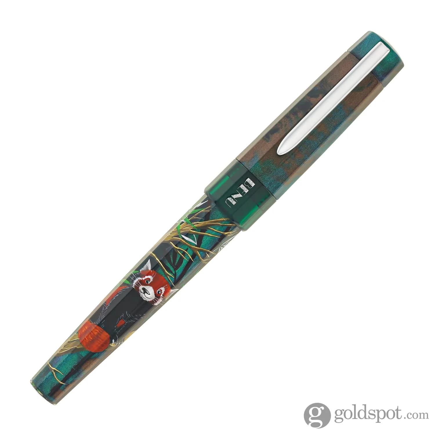 Benu Euphoria Handpainted Fountain Pen in Red Panda - Image 3
