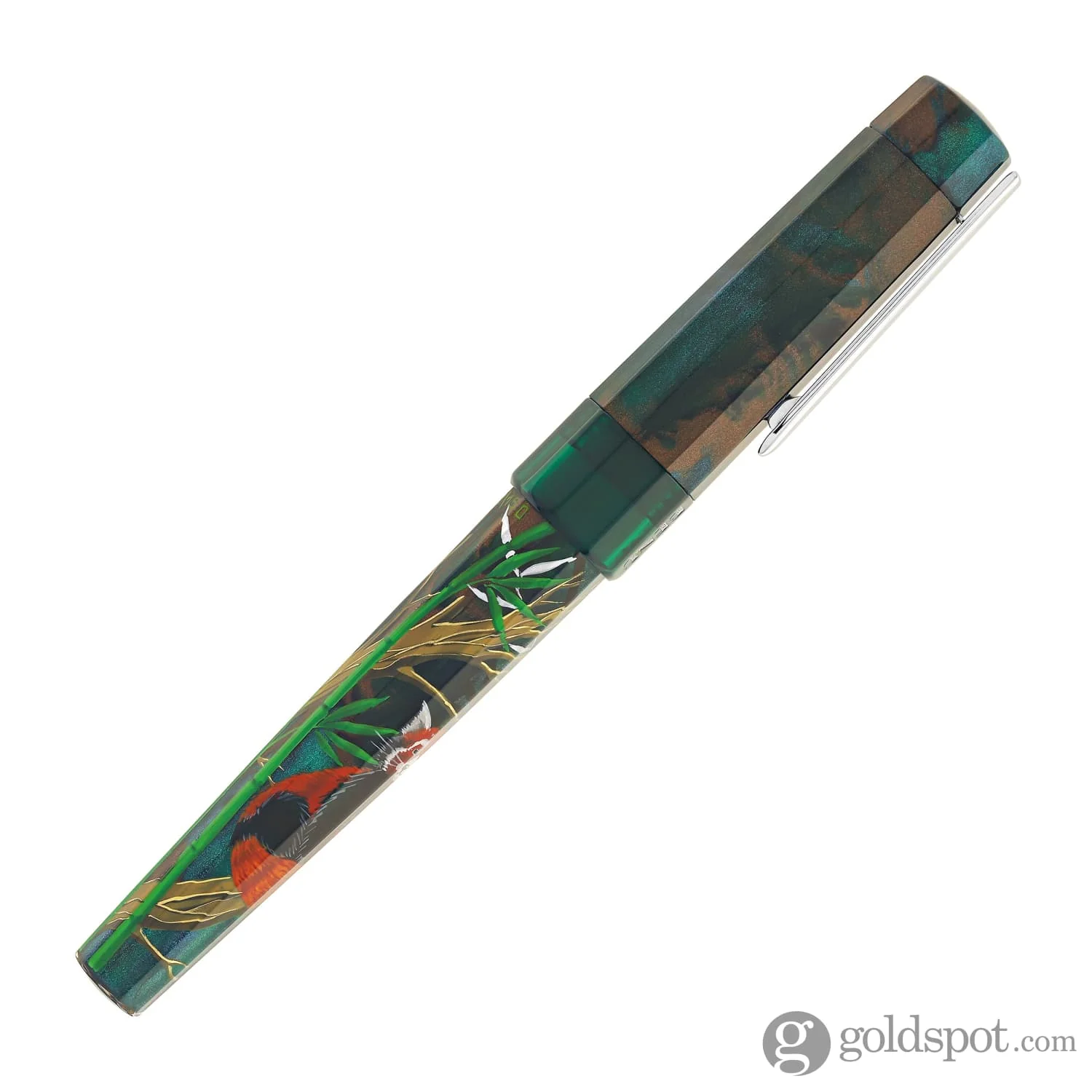 Benu Euphoria Handpainted Fountain Pen in Red Panda - Image 7