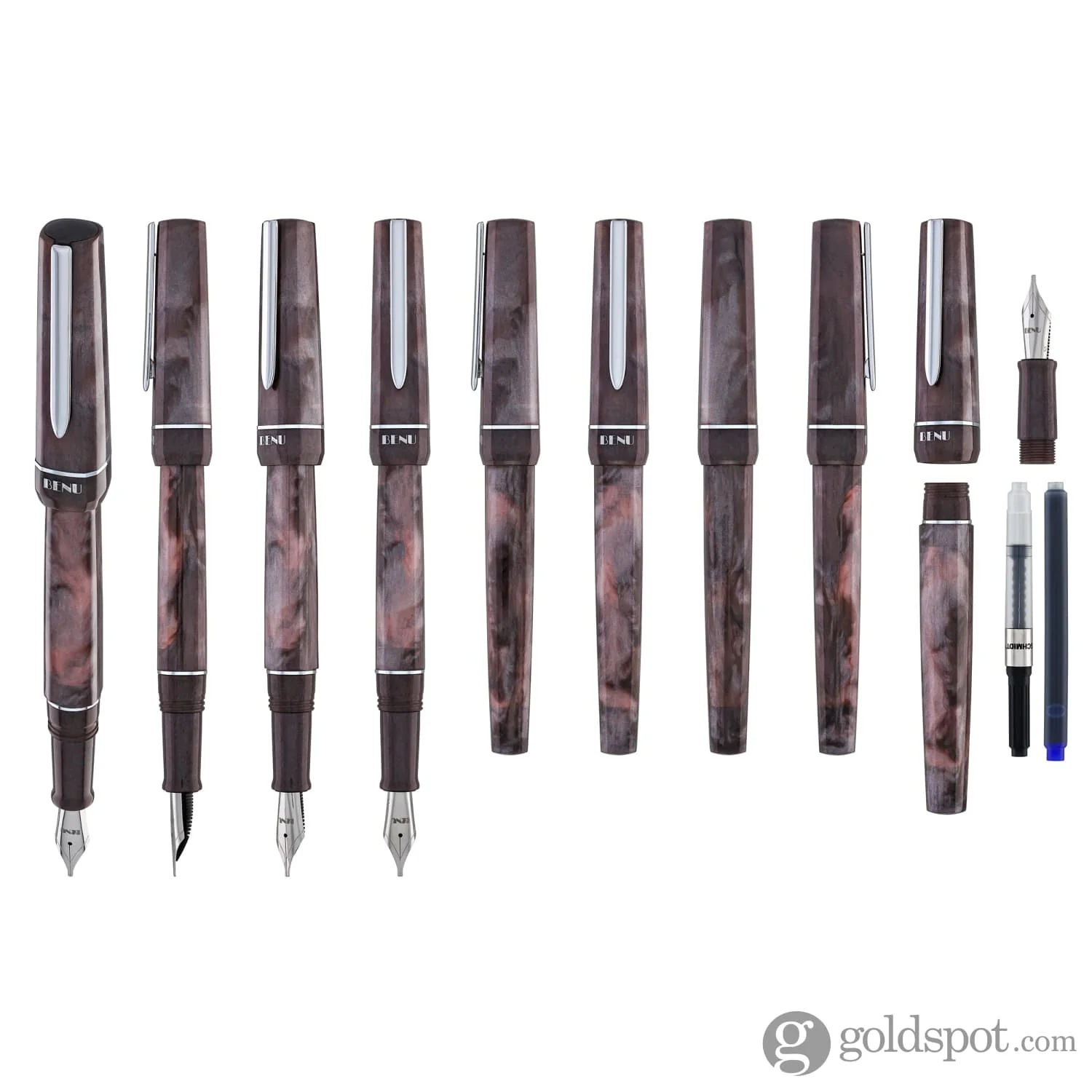 Benu Haute Fountain Pen in Satin - Image 9