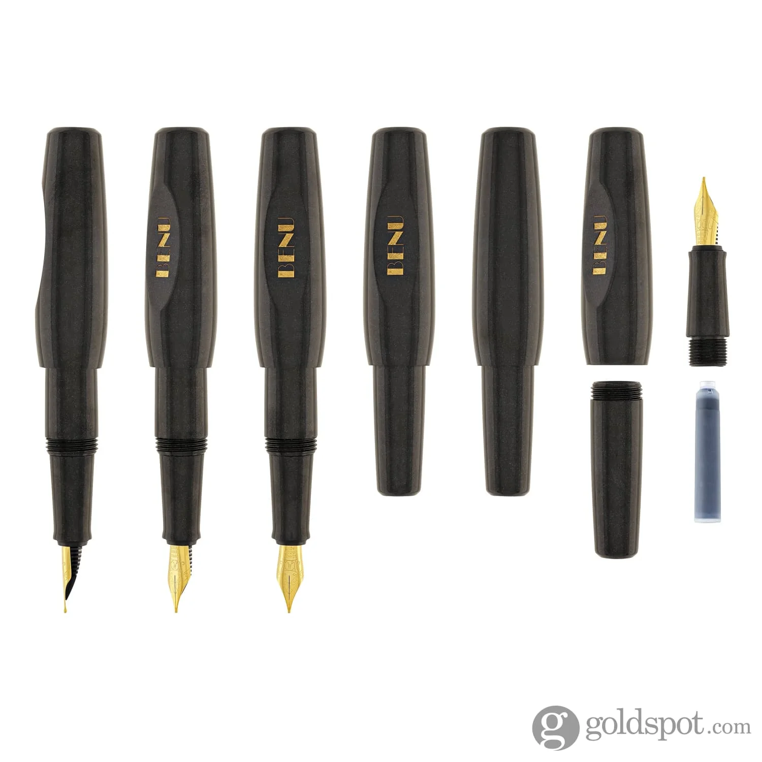 Benu Pixie Fountain Pen in Smoky Black - Image 8