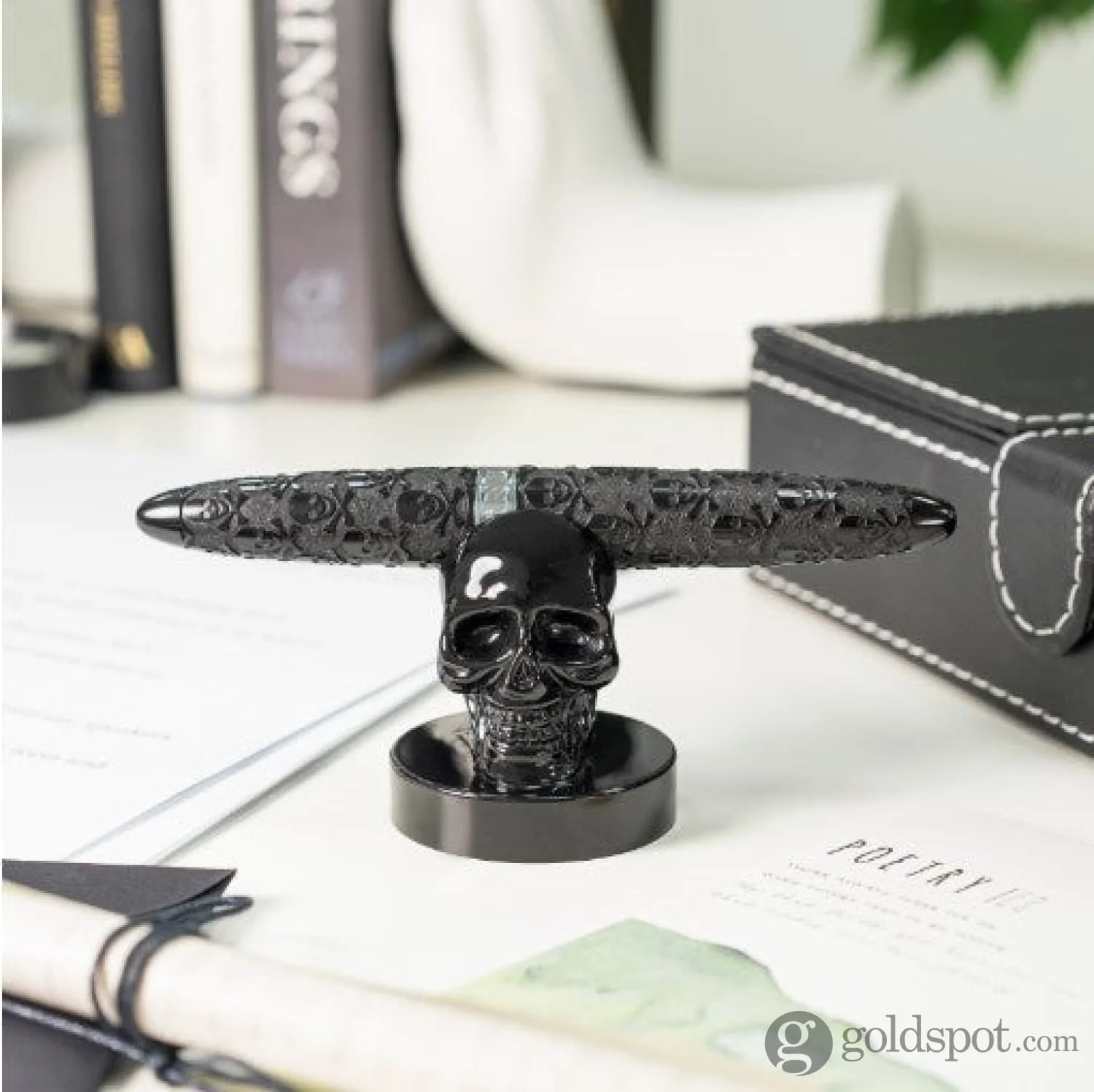 Benu Skull Pen Holder - Image 3