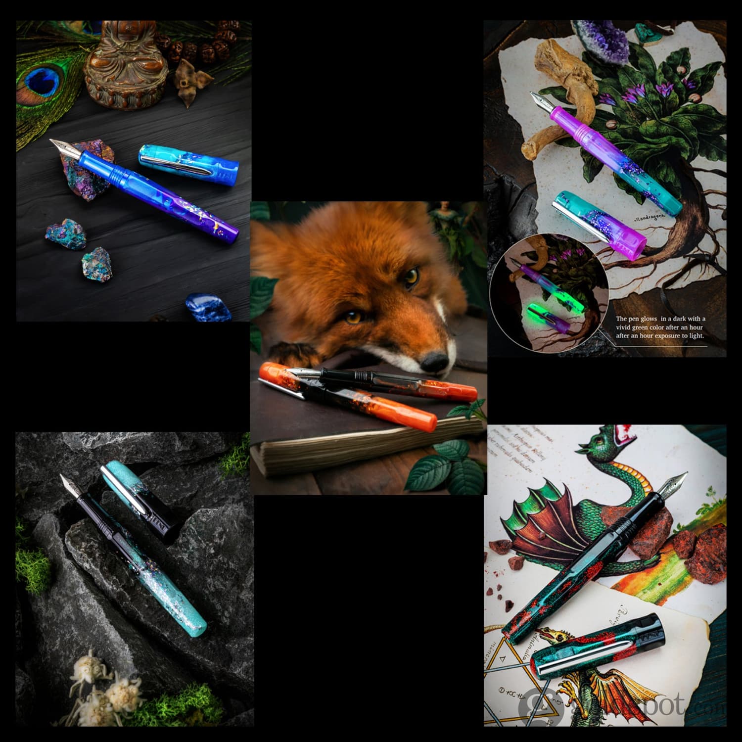 Benu Talisman Fountain Pen in Dragon’s Blood - Image 10