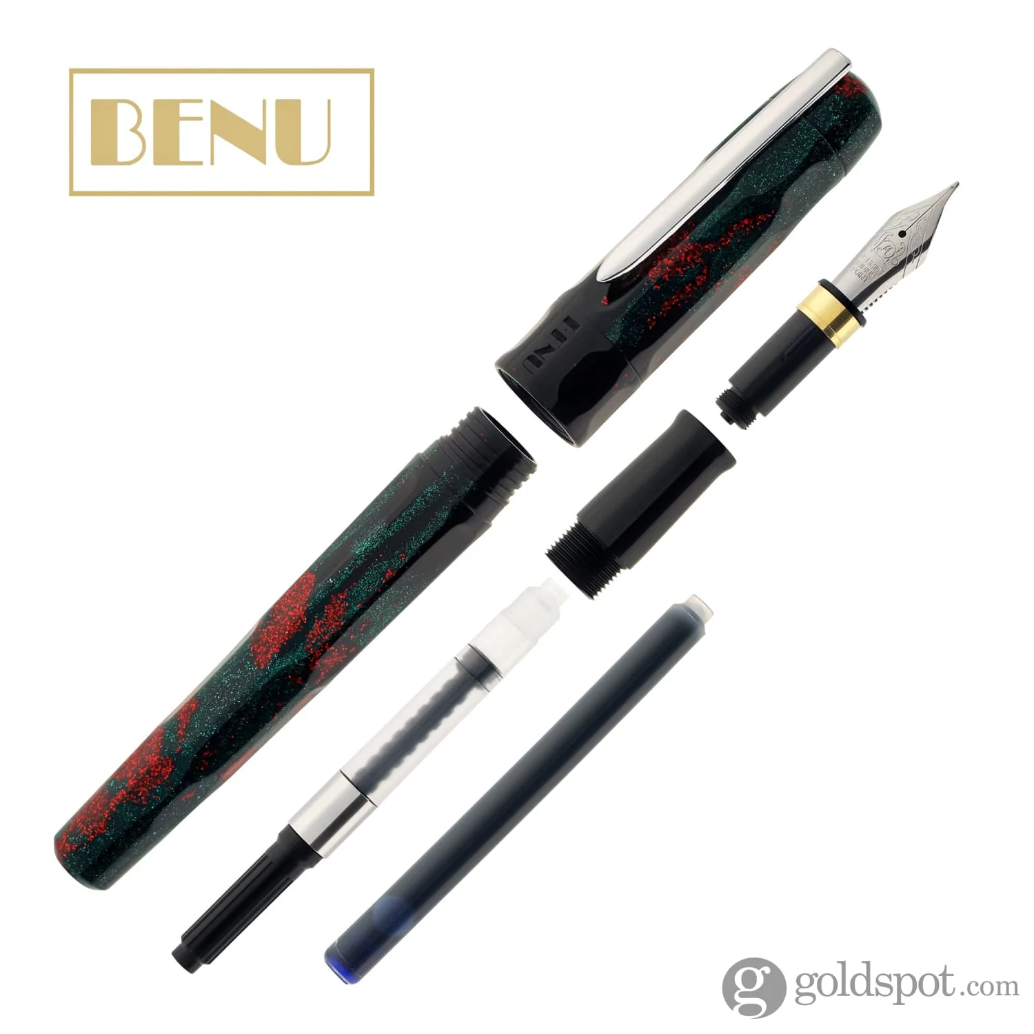 Benu Talisman Fountain Pen in Dragon’s Blood - Image 7
