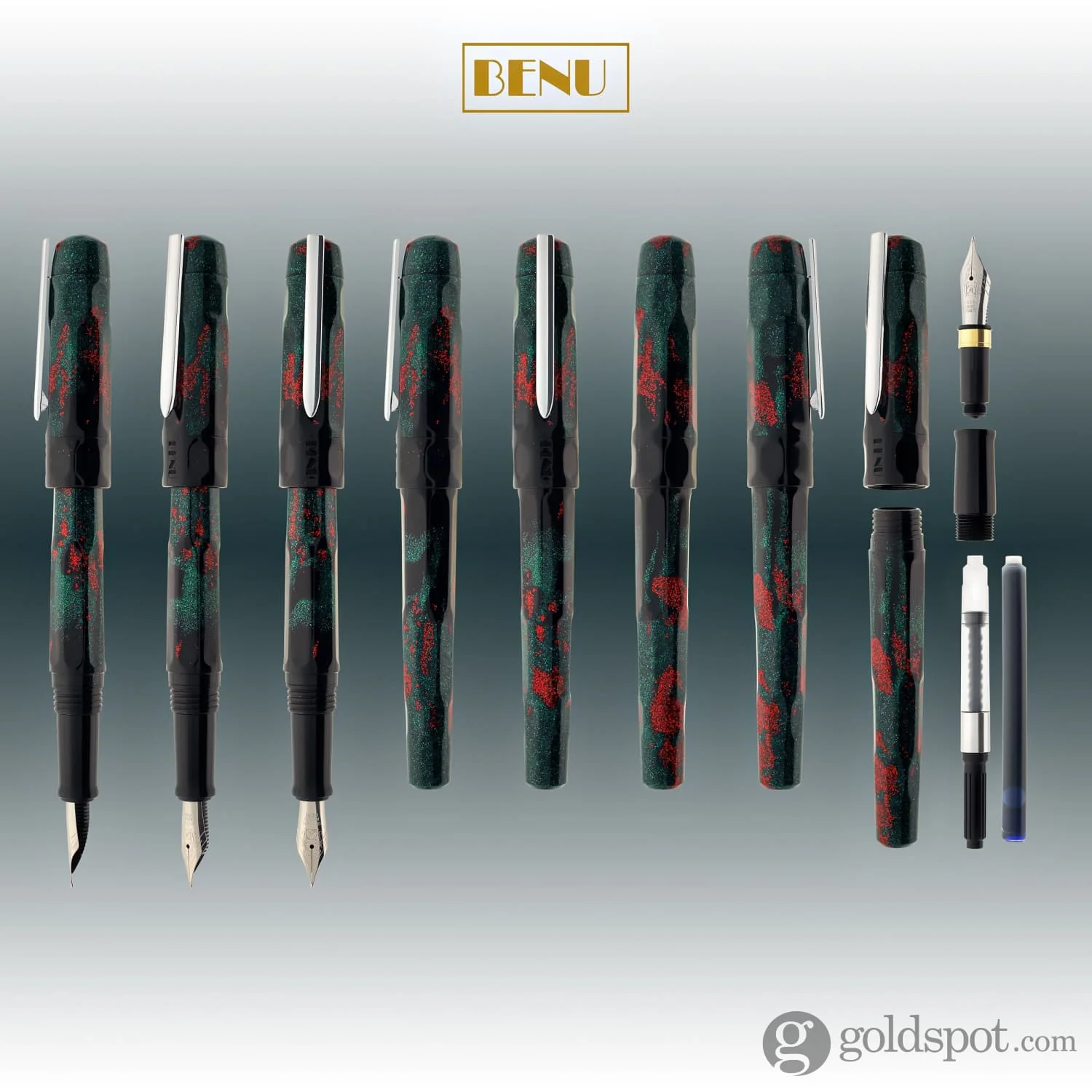 Benu Talisman Fountain Pen in Dragon’s Blood - Image 8