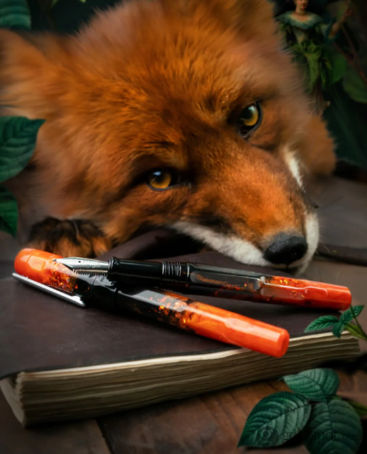 Benu Talisman Fountain Pen in Foxglove - Image 13
