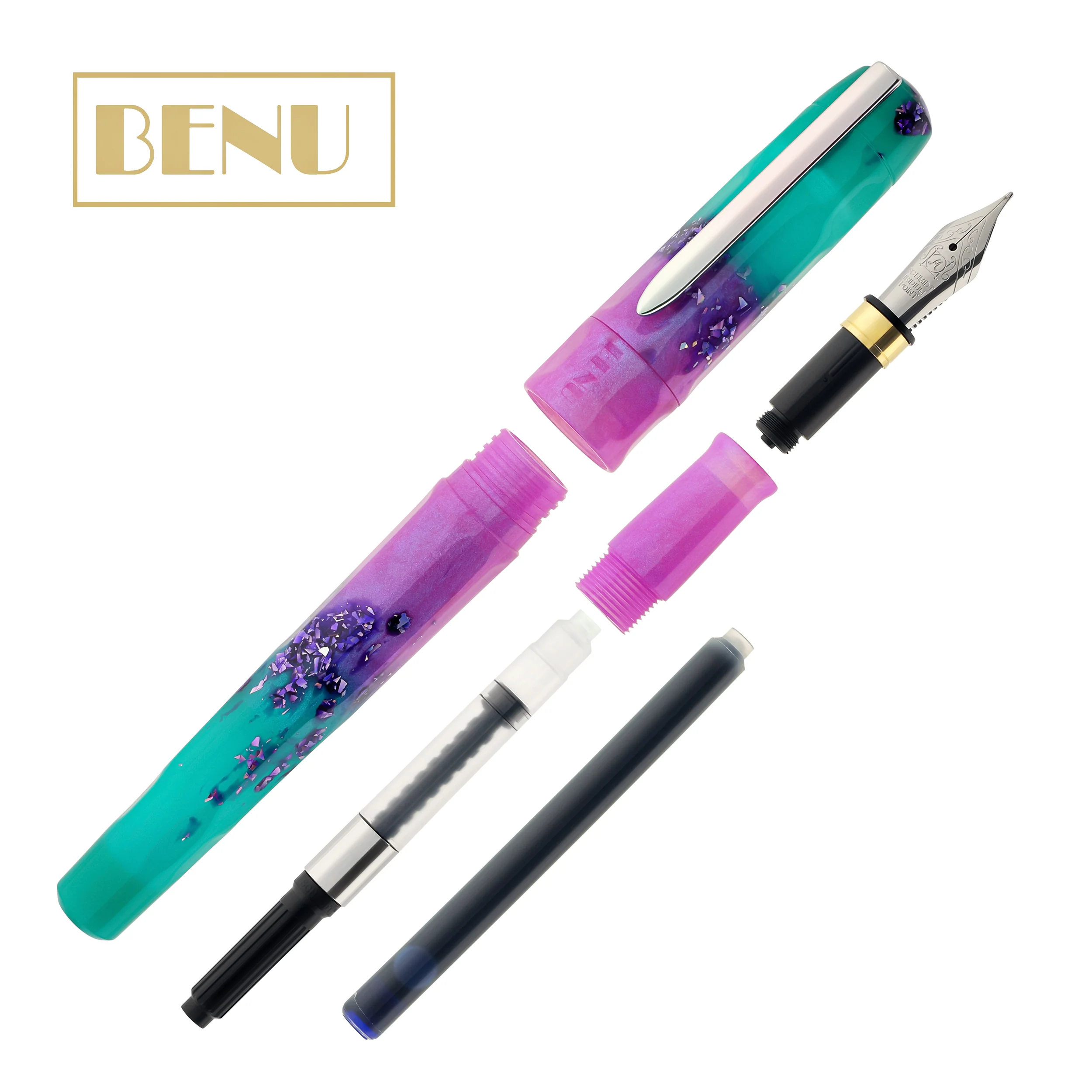 Benu Talisman Fountain Pen in Mandrake - Image 7