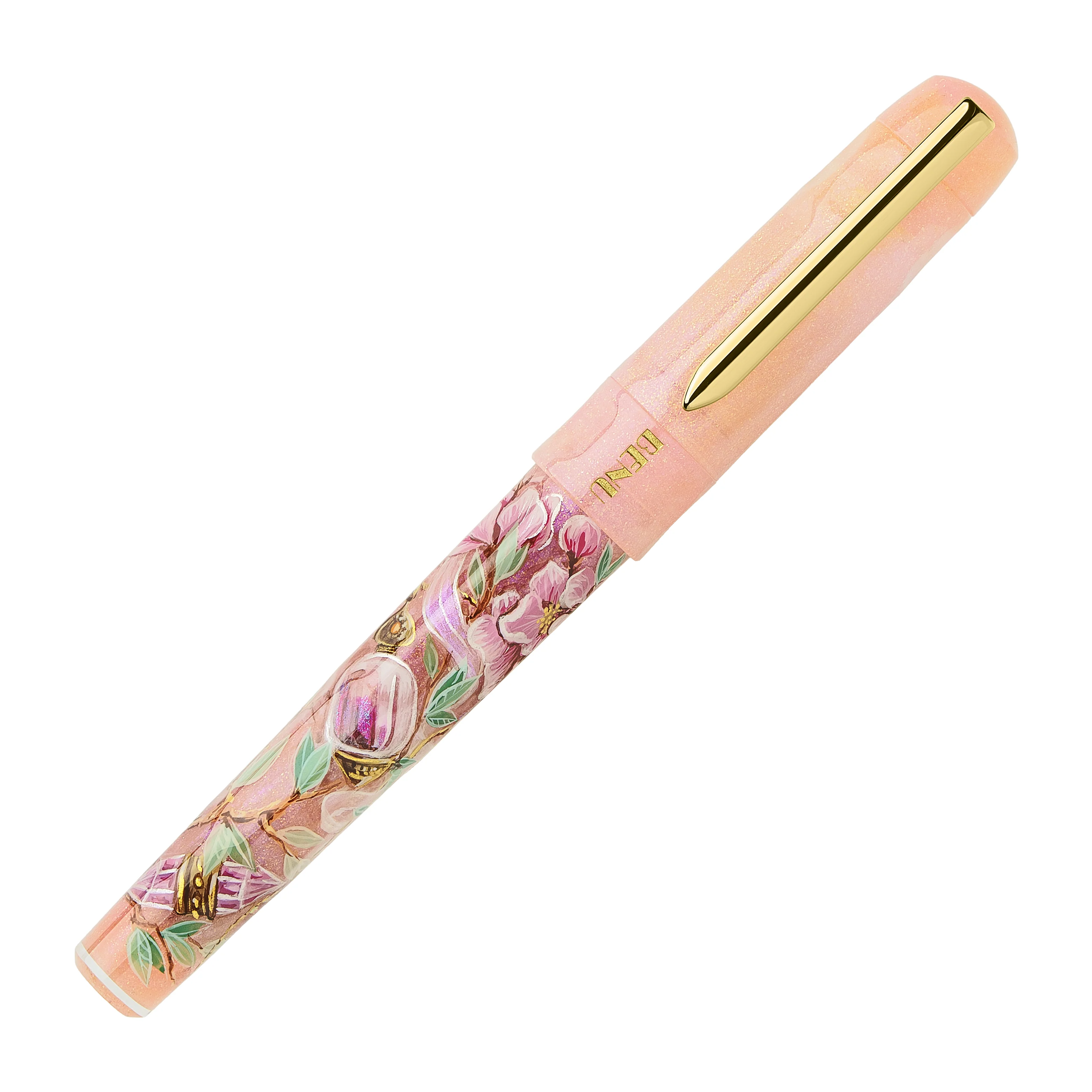 Benu Talisman Fountain Pen in Peach Blossom - Image 5