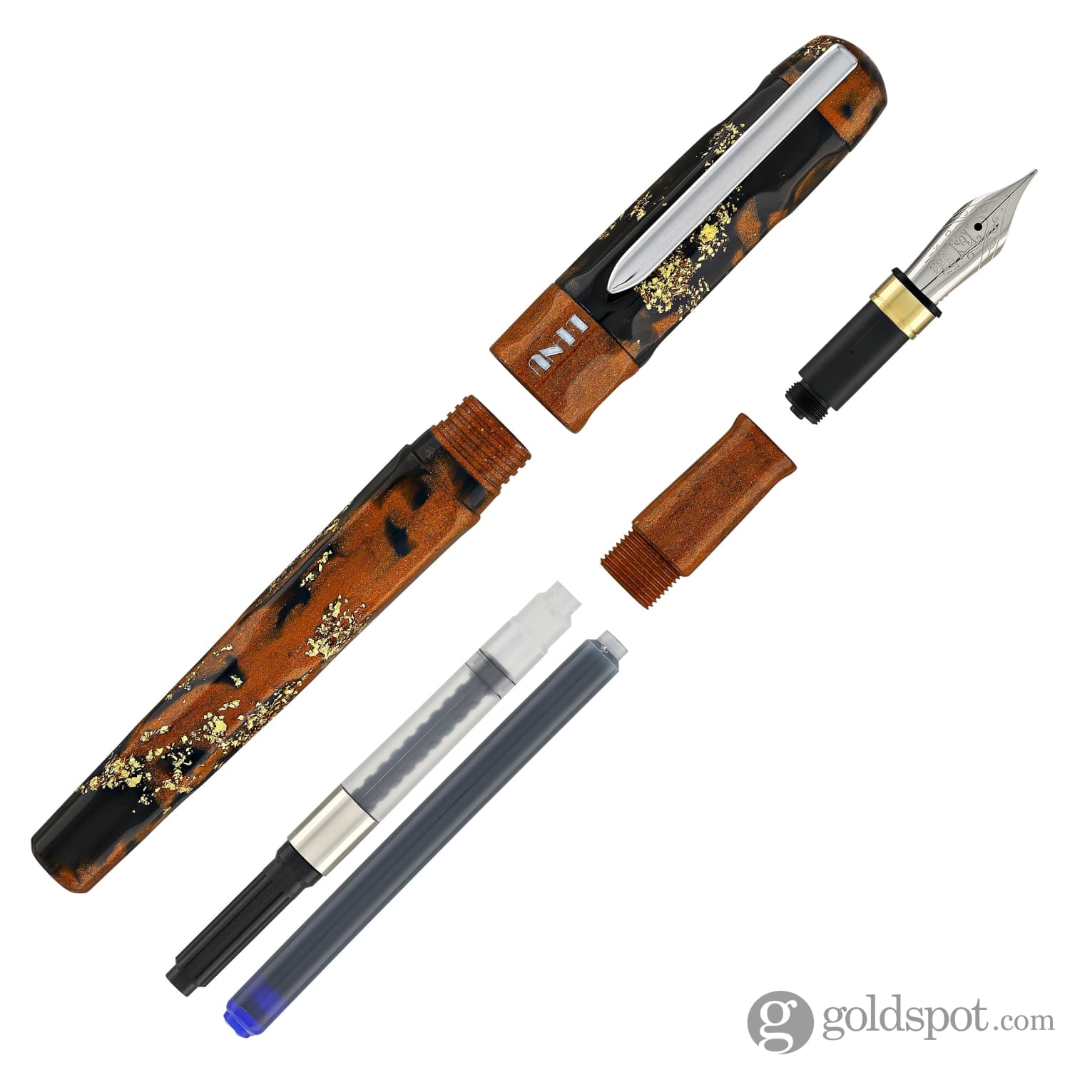 Benu Talisman Fountain Pen in Tiger's Eye - Image 7