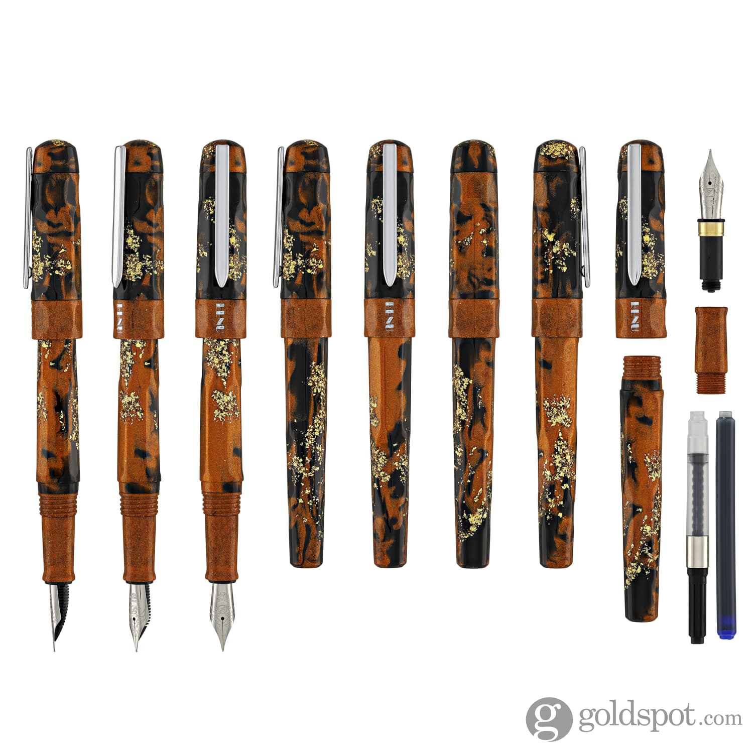Benu Talisman Fountain Pen in Tiger's Eye - Image 8