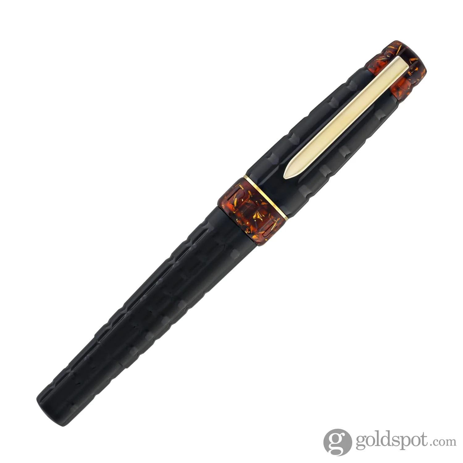 Benu Tessera Fountain Pen in Black Amber - Image 2