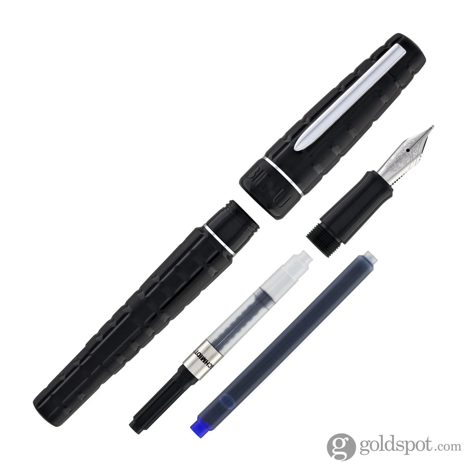 Benu Tessera Fountain Pen in Onyx - Image 8