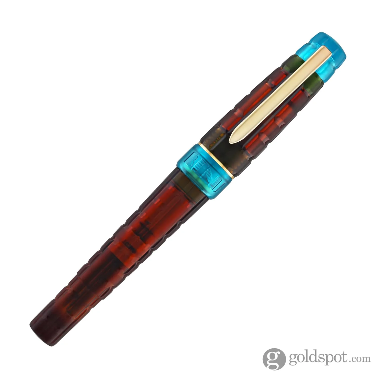 Benu Tessera Fountain Pen in Ribbon Turquoise - Image 2