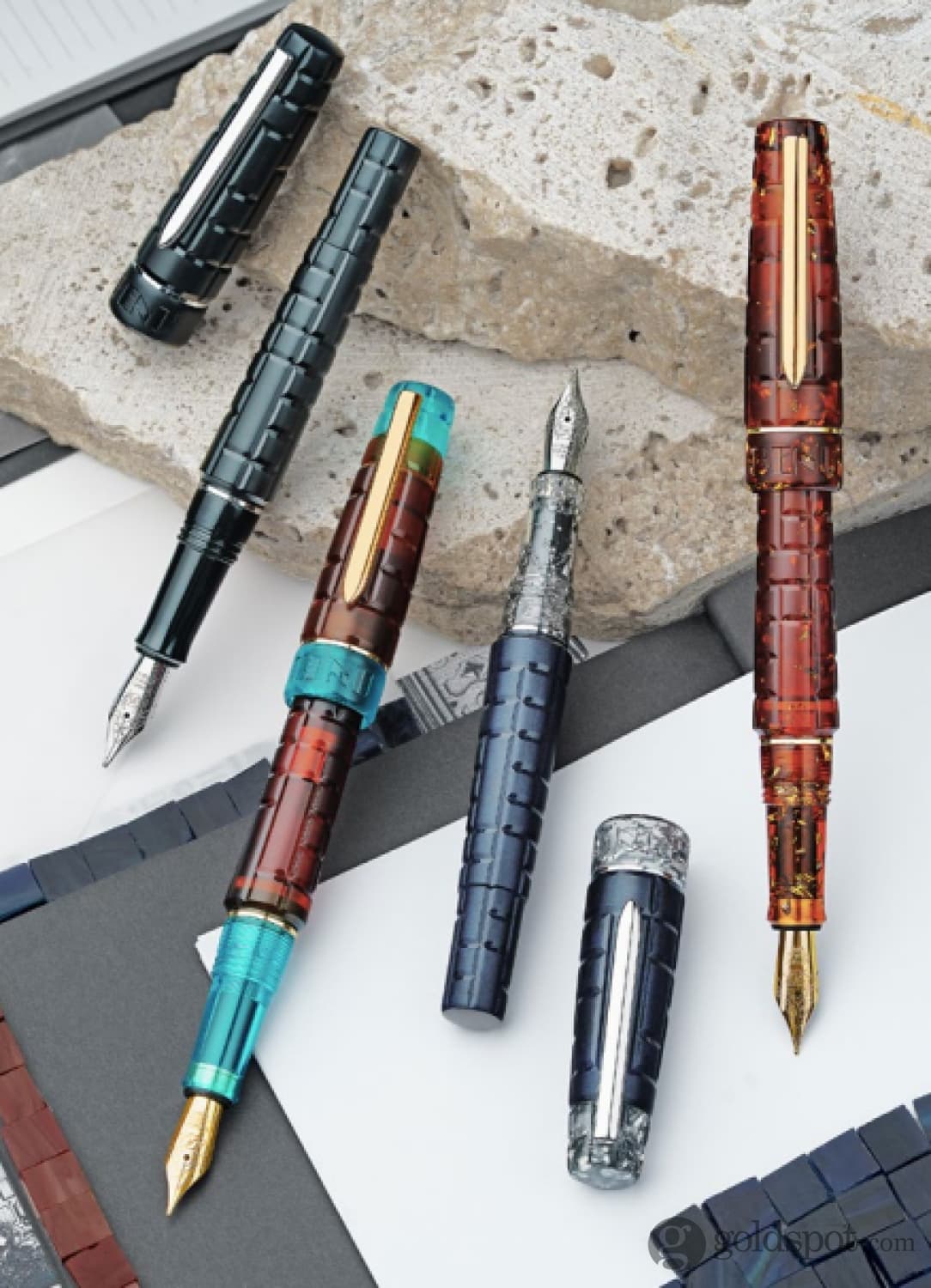 Benu Tessera Fountain Pen in Sunstone - Image 12
