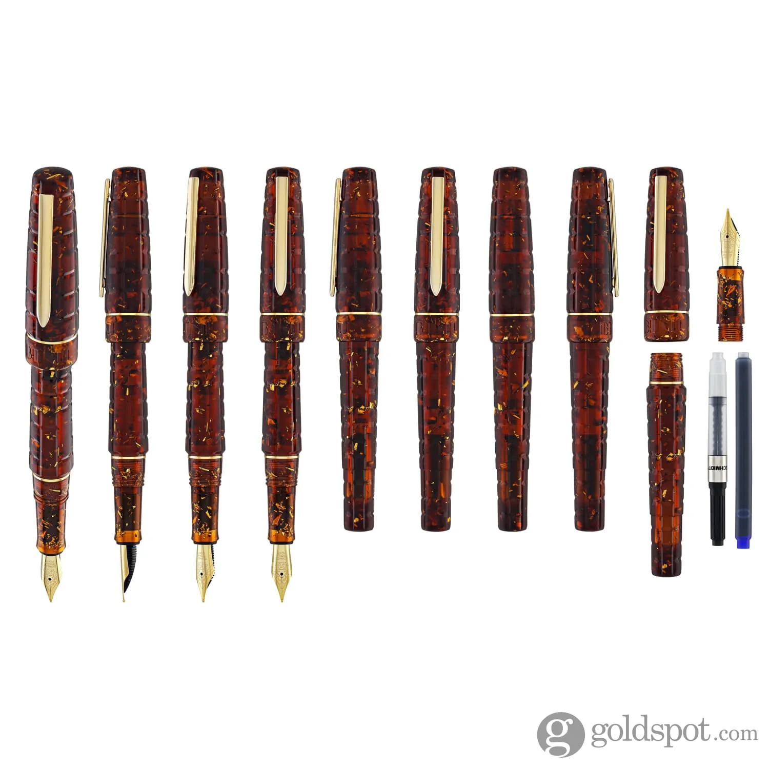 Benu Tessera Fountain Pen in Sunstone - Image 9