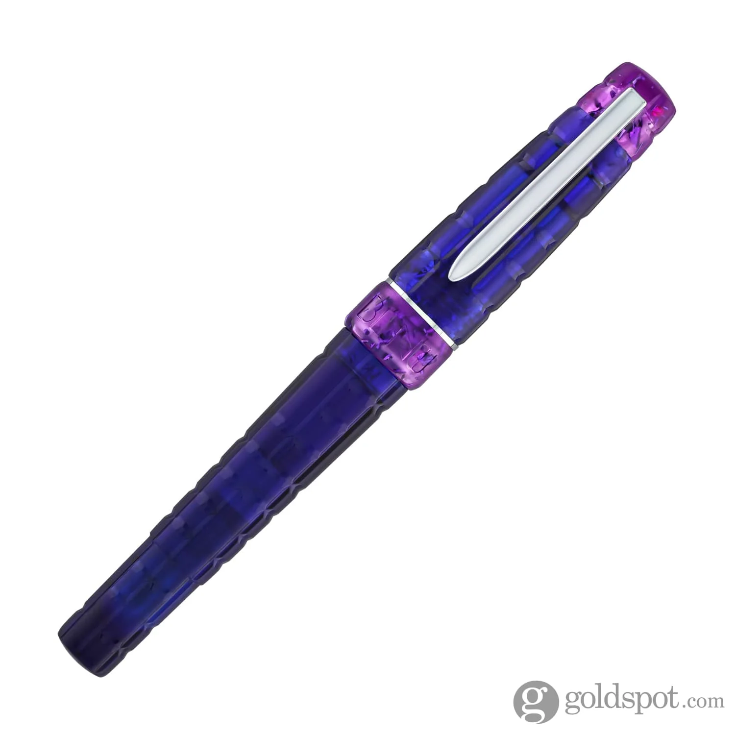 Benu Tessera Fountain Pen in Tanzanite - Image 2