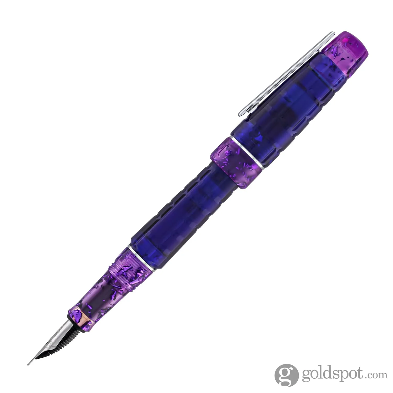 Benu Tessera Fountain Pen in Tanzanite - Image 5
